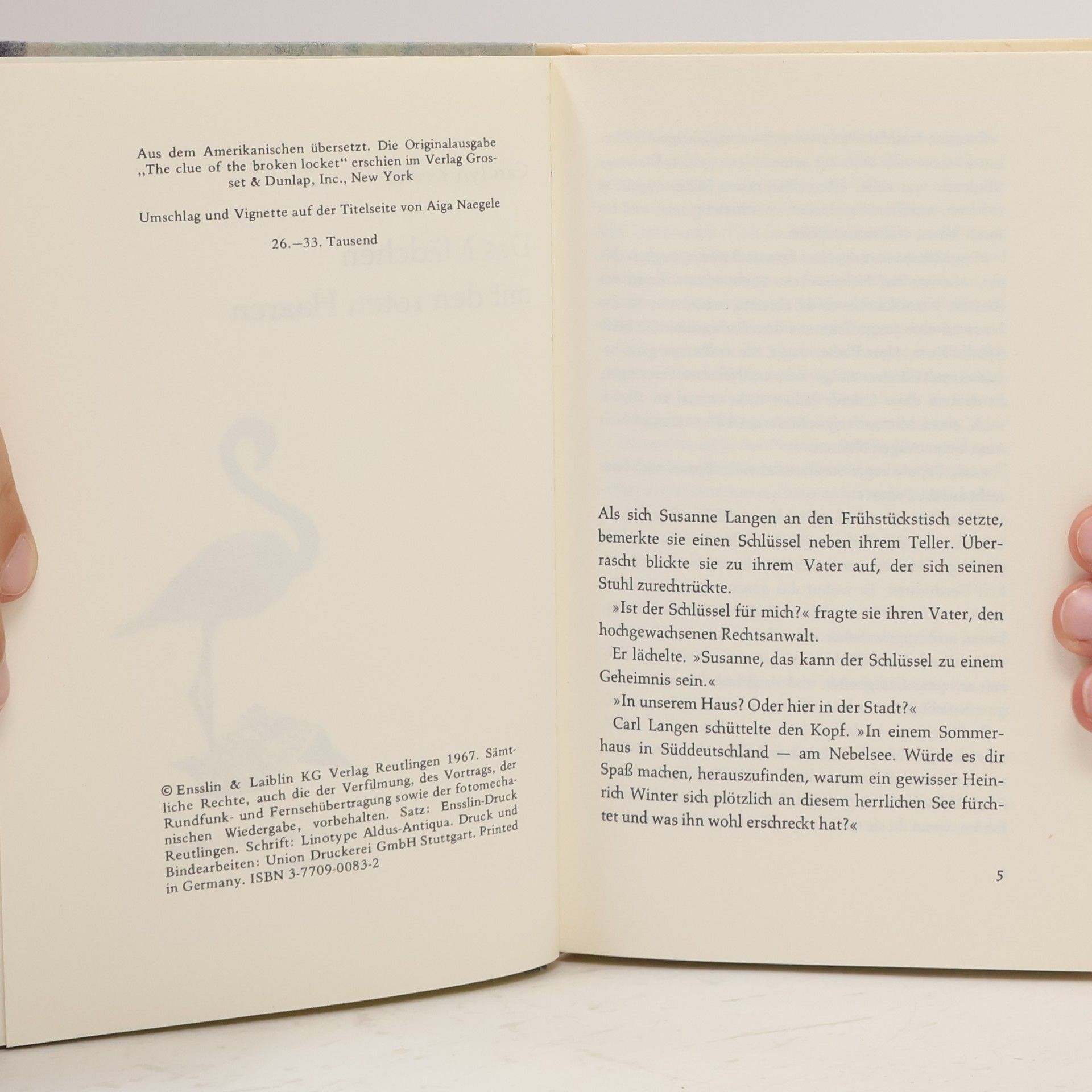 Carolyn Keene Das Mädchen mit den roten Haaren