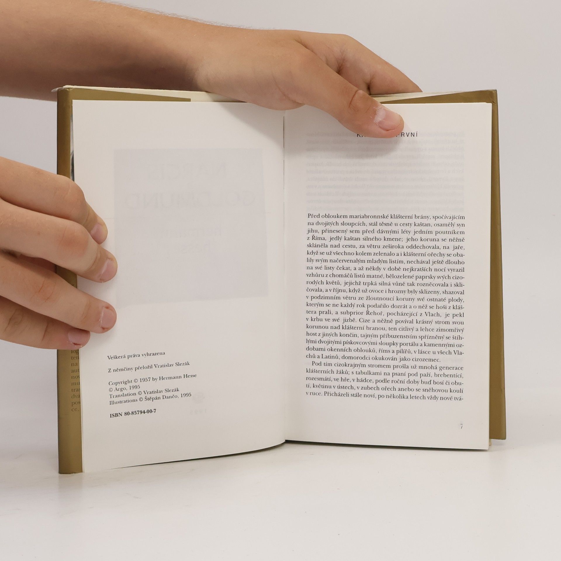 Hermann Hesse Narcis a Goldmund