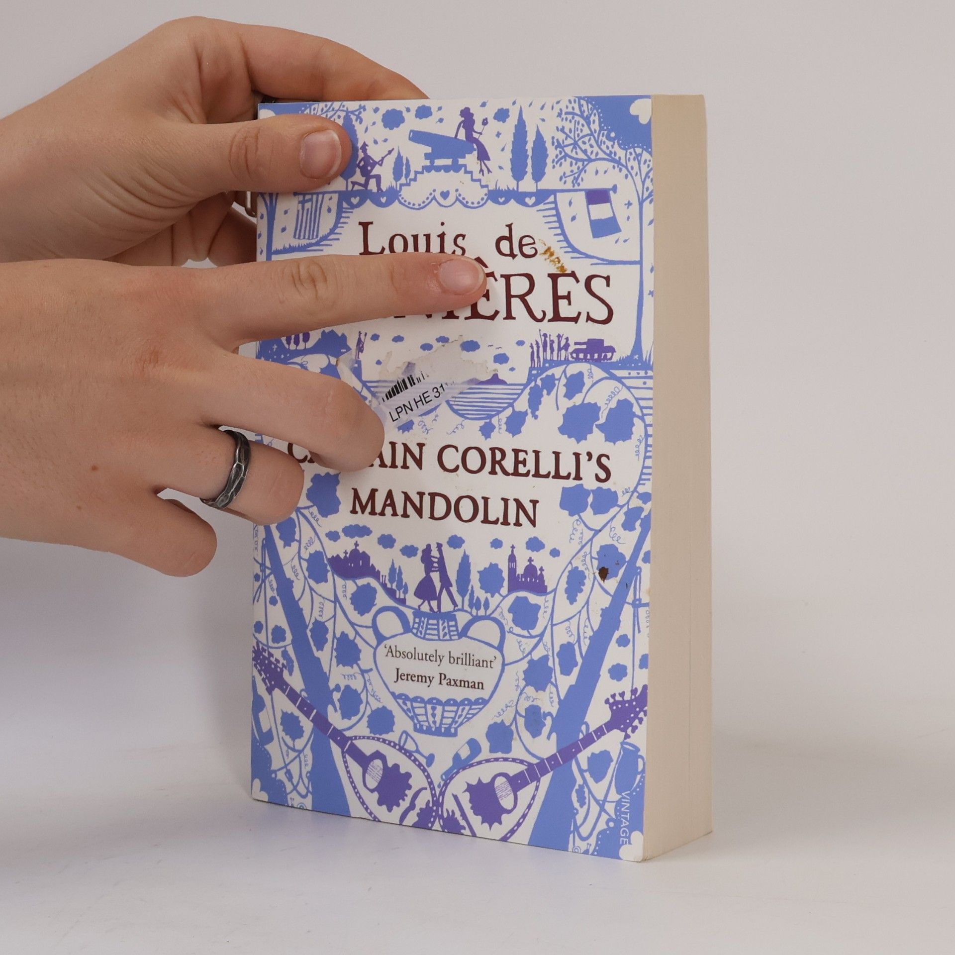 Louis de Bernières Captain Corelli's mandolin