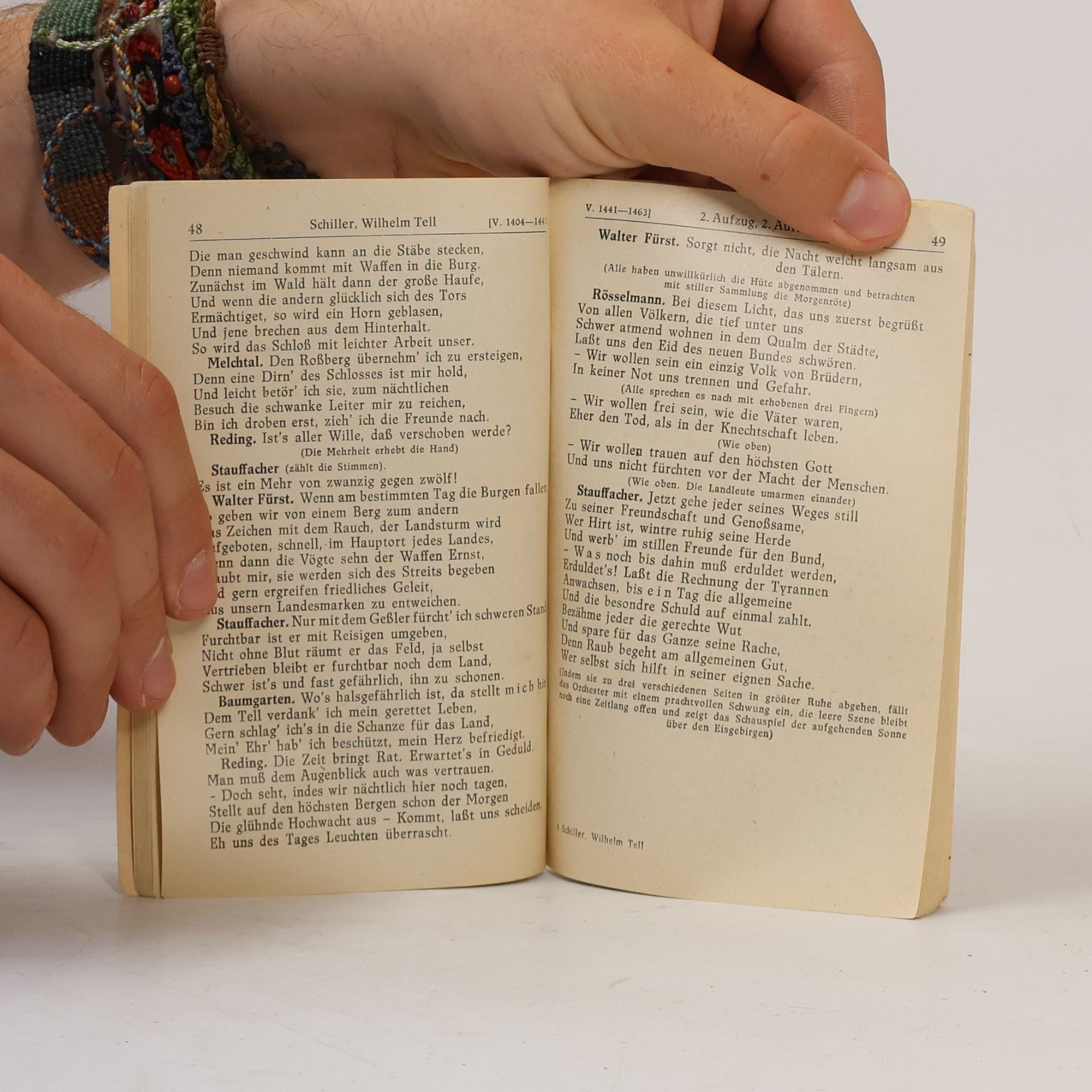 Friedrich Schiller Wilhelm Tell. Ein Schauspiel