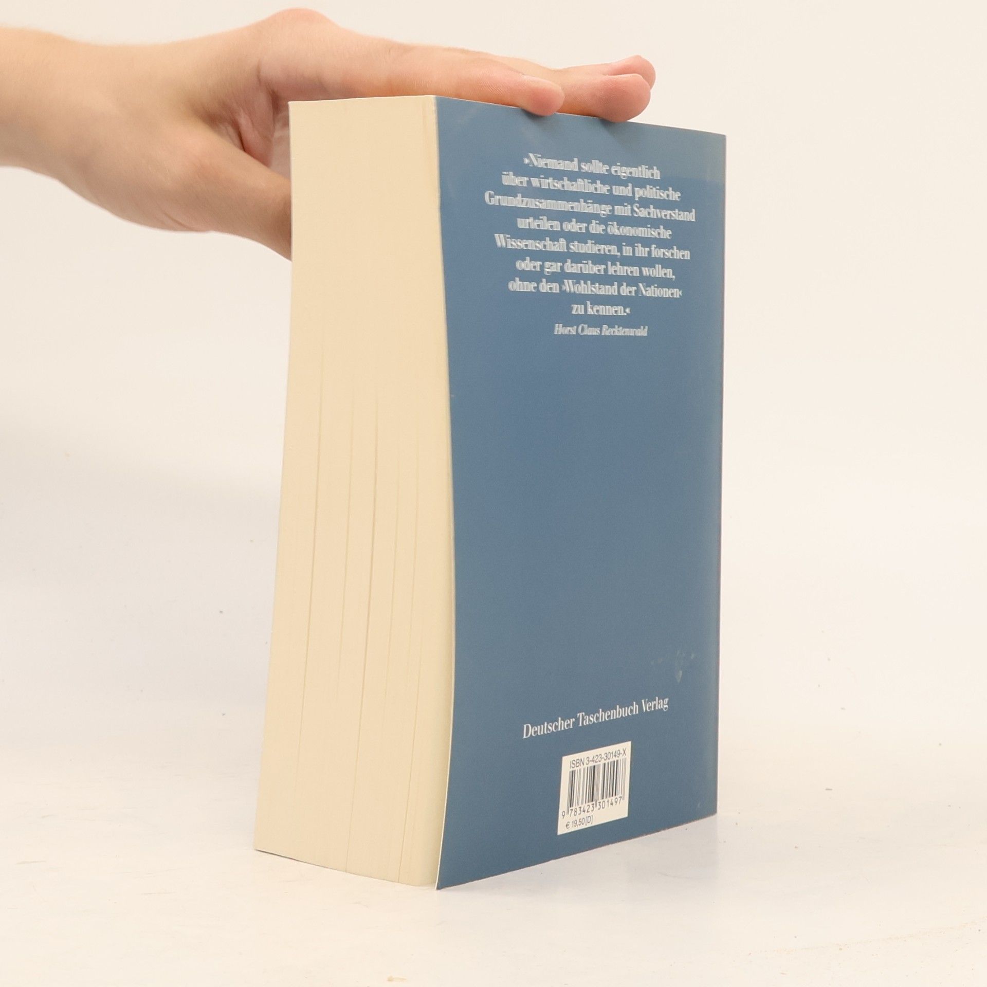 Adam Smith Der Wohlstand der Nationen
