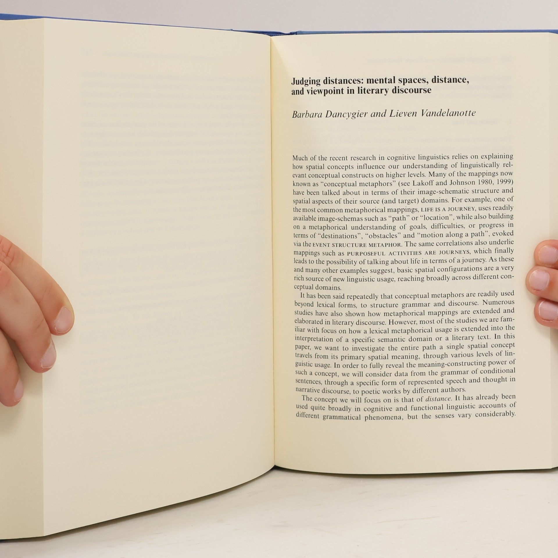 Geert Brône Cognitive Poetics
