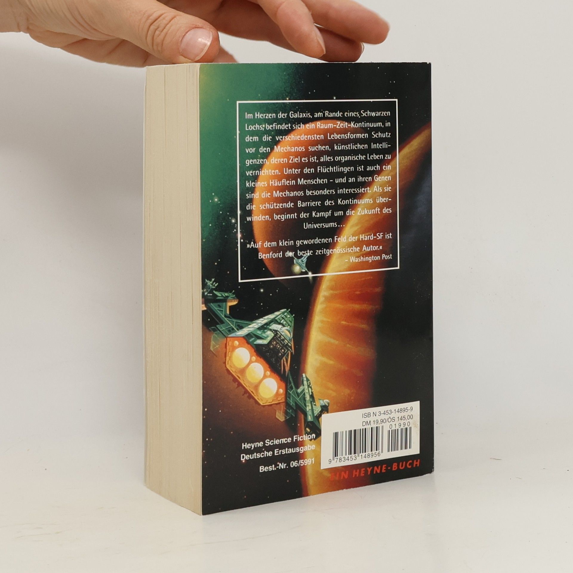 Gregory Benford In leuchtender Unendlichkeit. Science Fiction Roman. Aus d. Amerikan. v. Martin Gilbert
