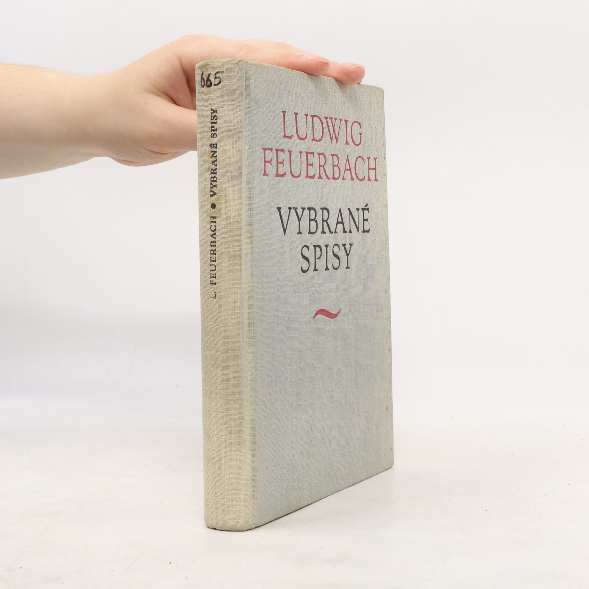 Ludwig Feuerbach Vybrané spisy z gnozeológie a etiky