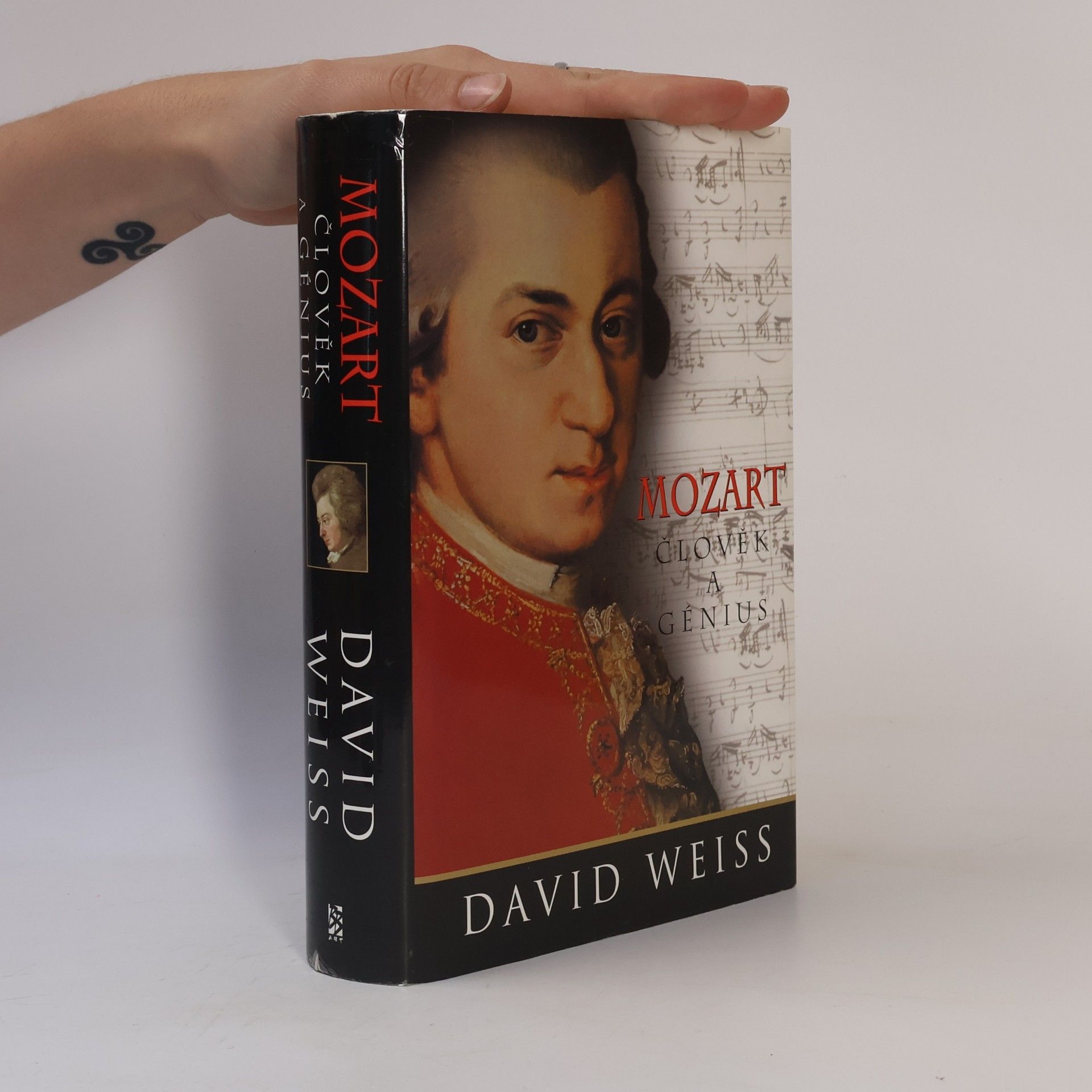 David Weiss Mozart : člověk a génius