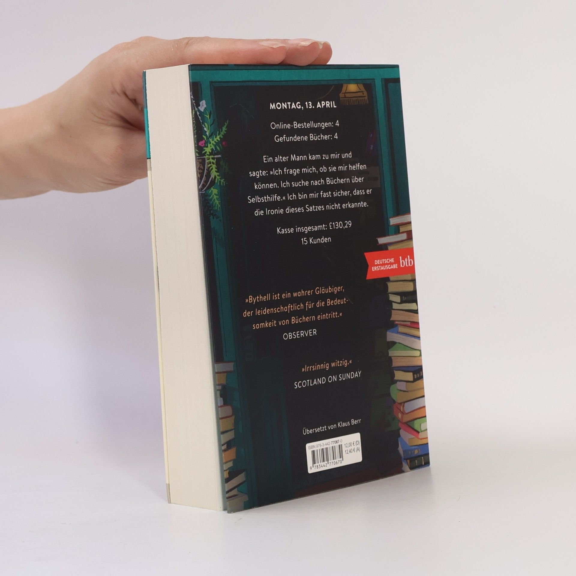 Shaun Bythell Neue Bekenntnisse eines Buchhändlers