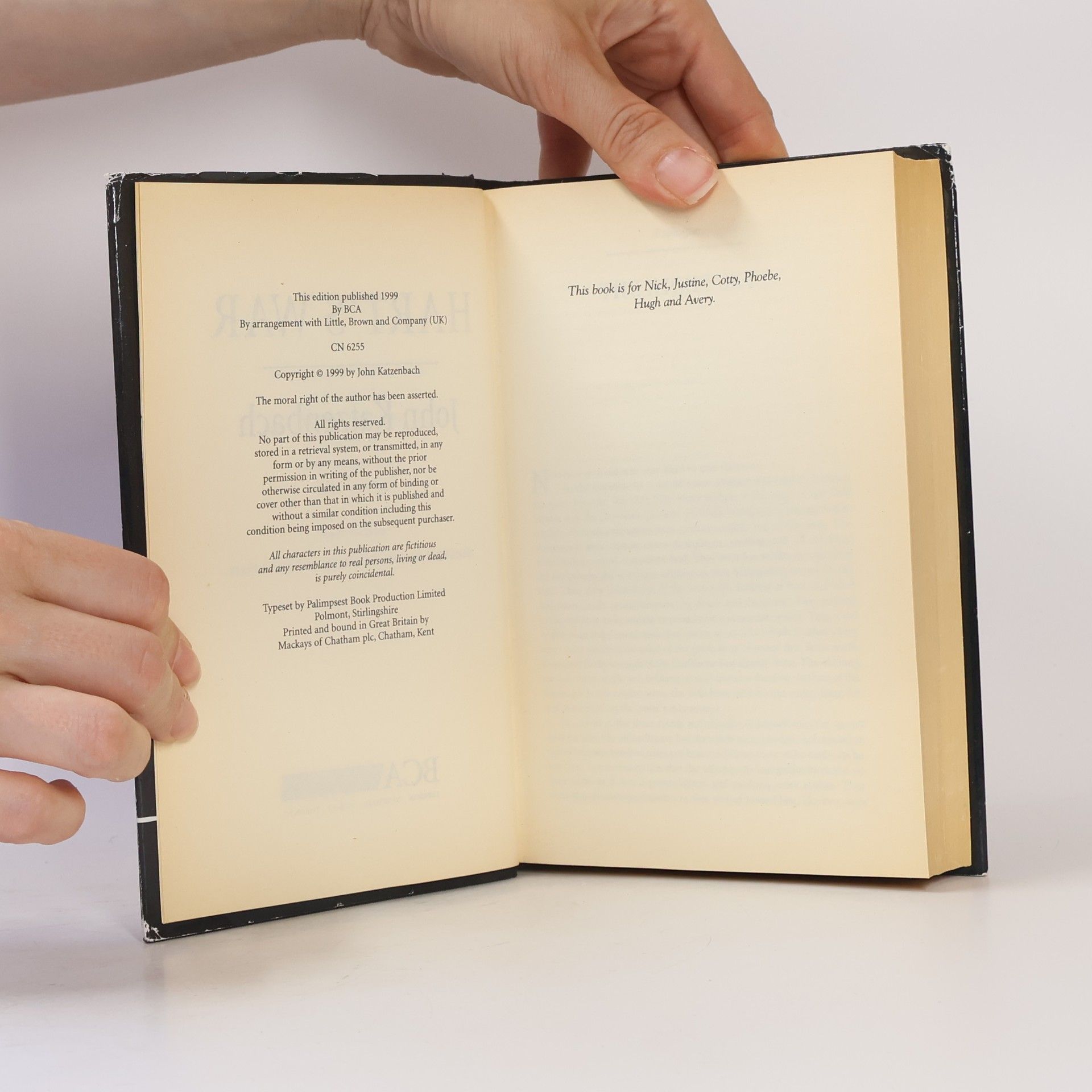 John Katzenbach Hart's War
