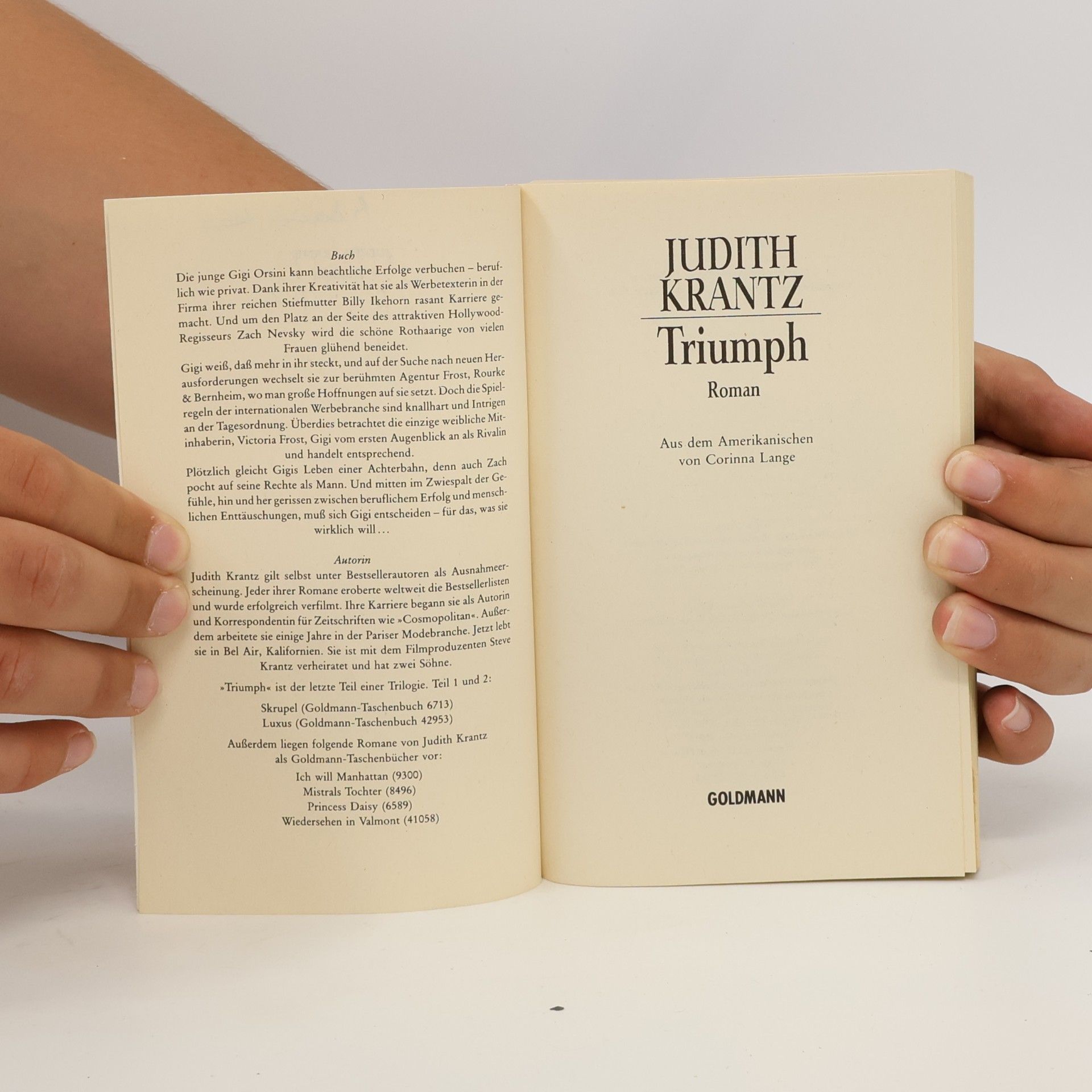Judith Krantz Triumph