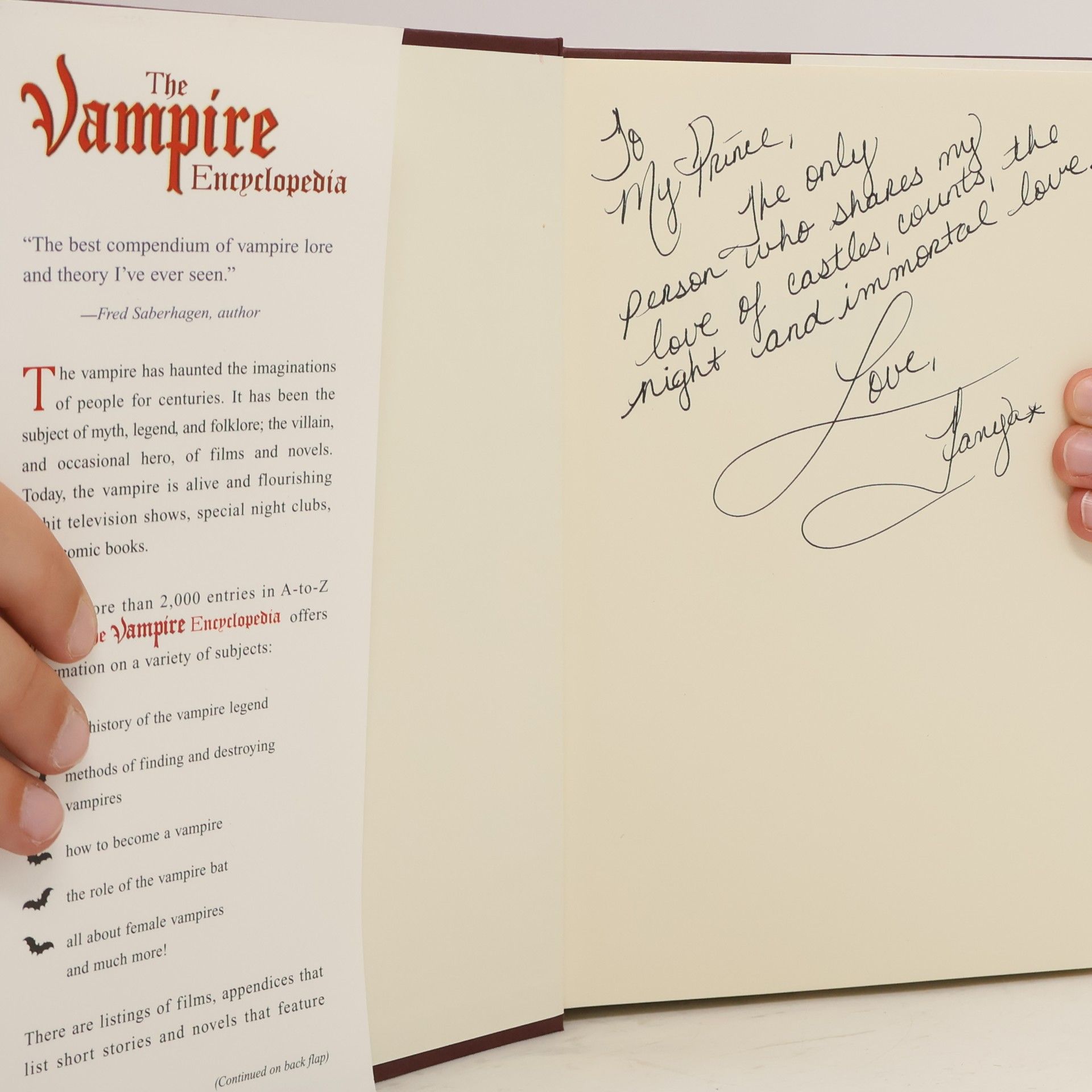 Matthew Bunson The Vampire Encyclopedia