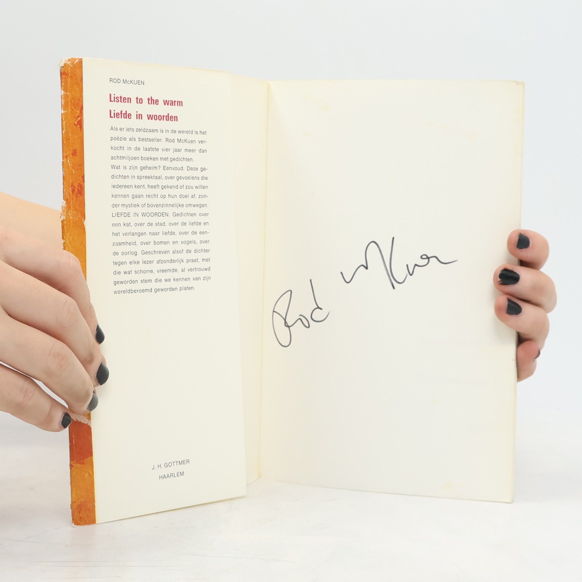 Rod McKuen Listen to the Warm