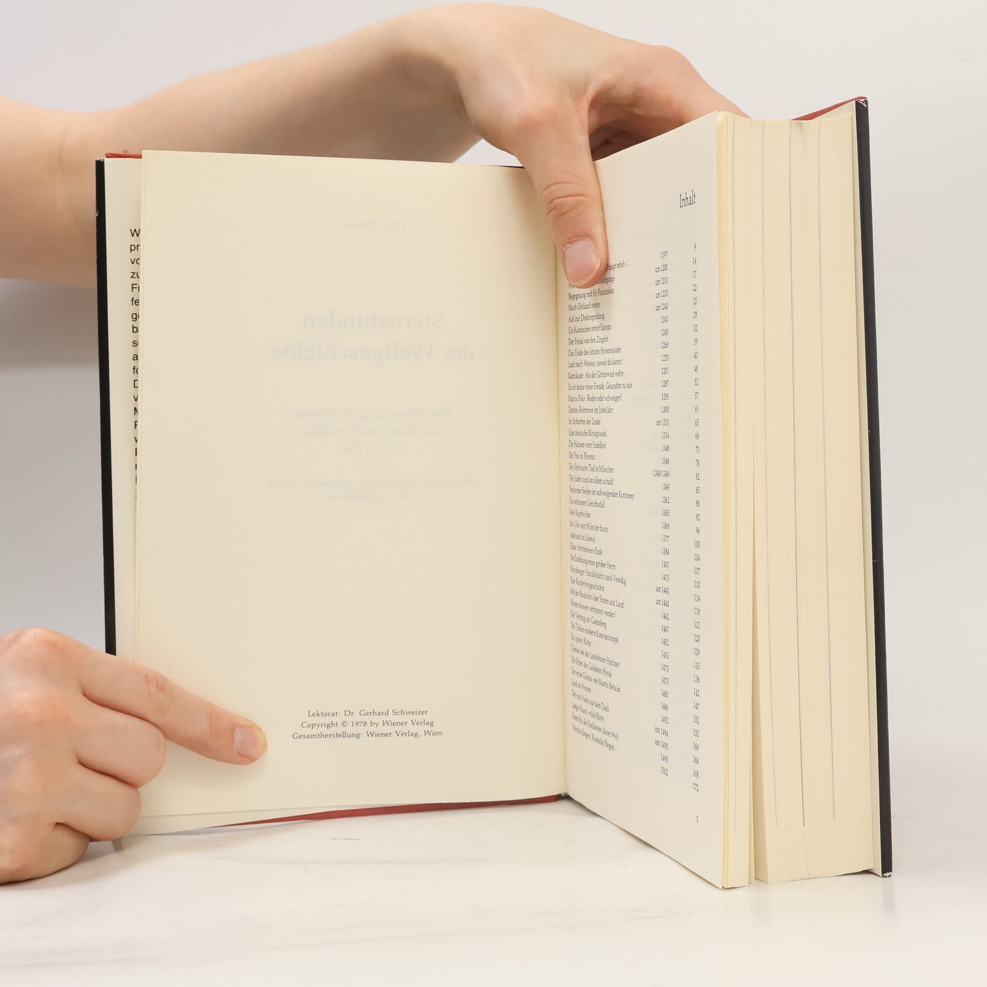 Otto Zierer Sternstunden der Weltgeschichte 1200 bis 1770