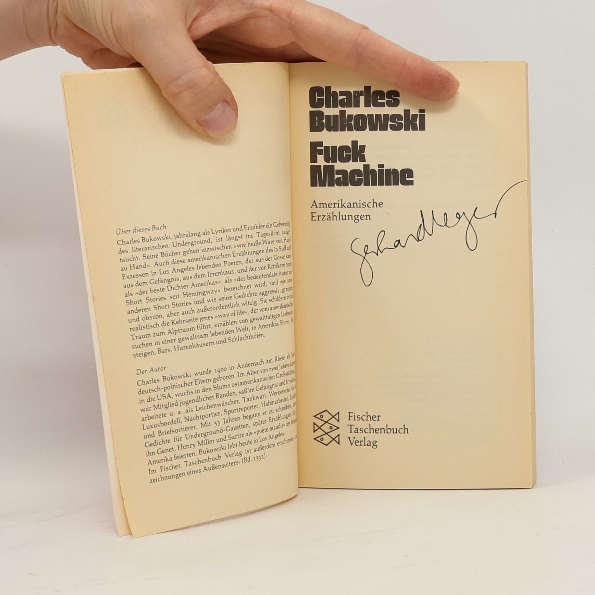 Charles Bukowski Fuck machine