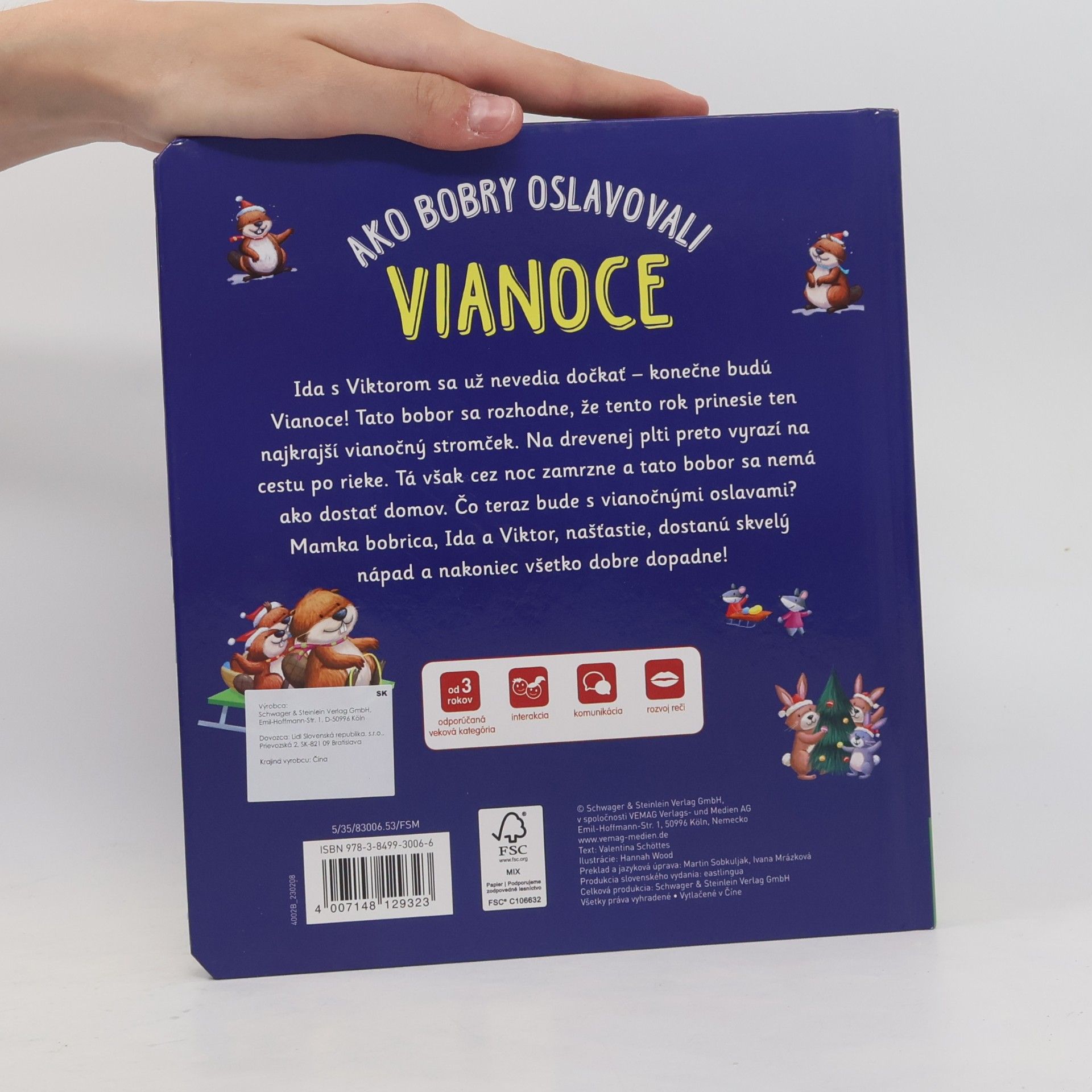 AA.VV. Ako bobry oslavovali Vianoce