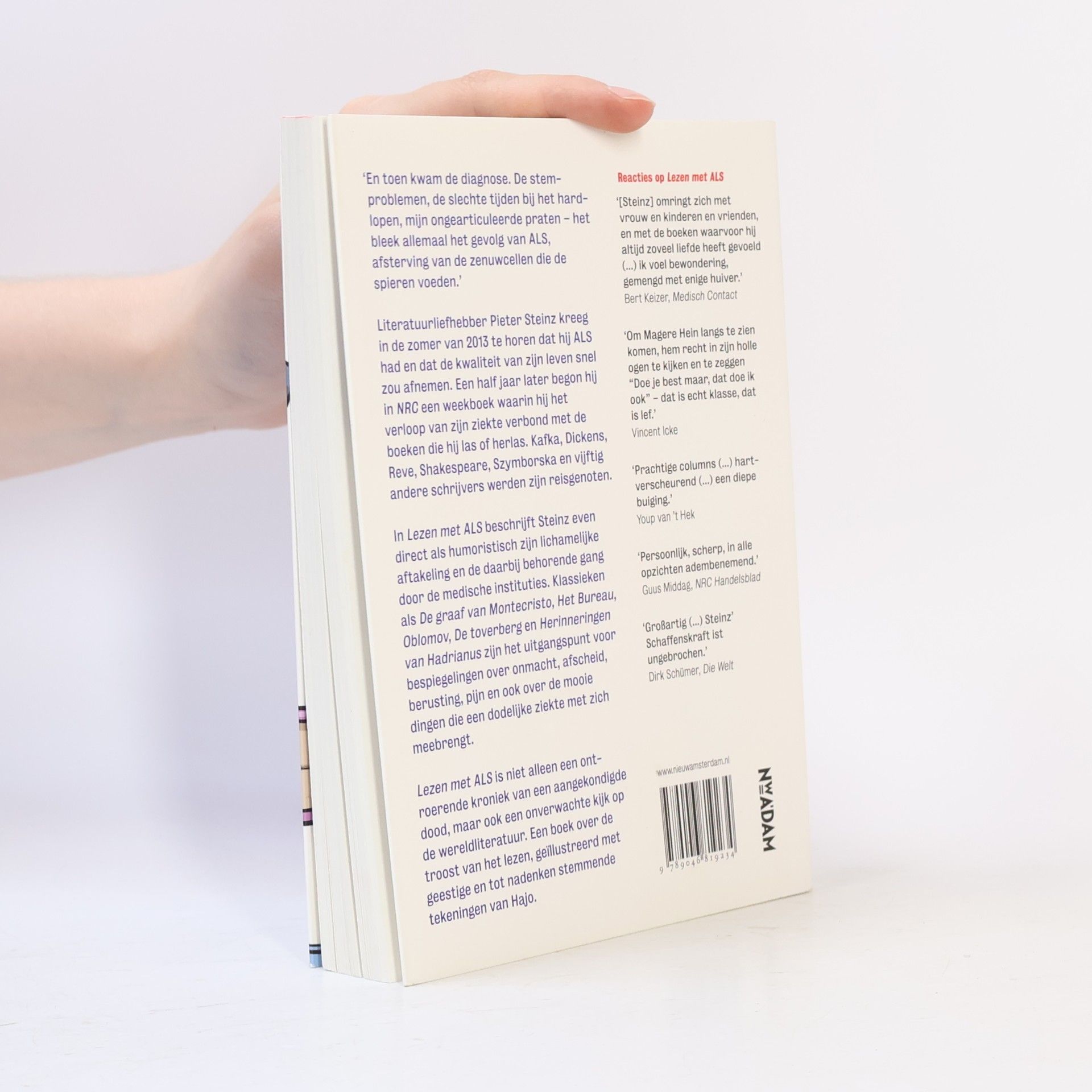 Pieter Steinz Lezen met ALS
