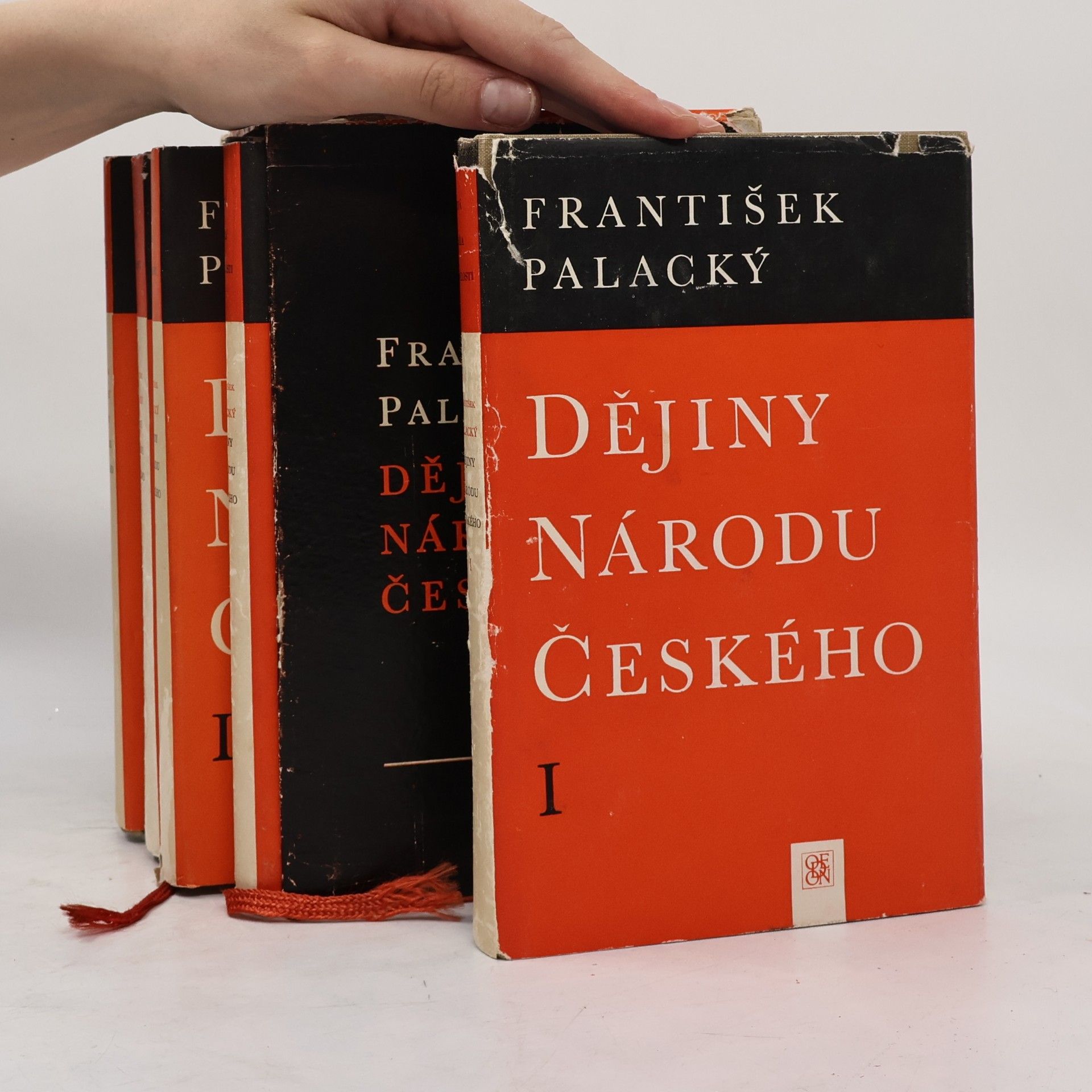 František Palacký Dějiny národu českého. Díl I.-V.