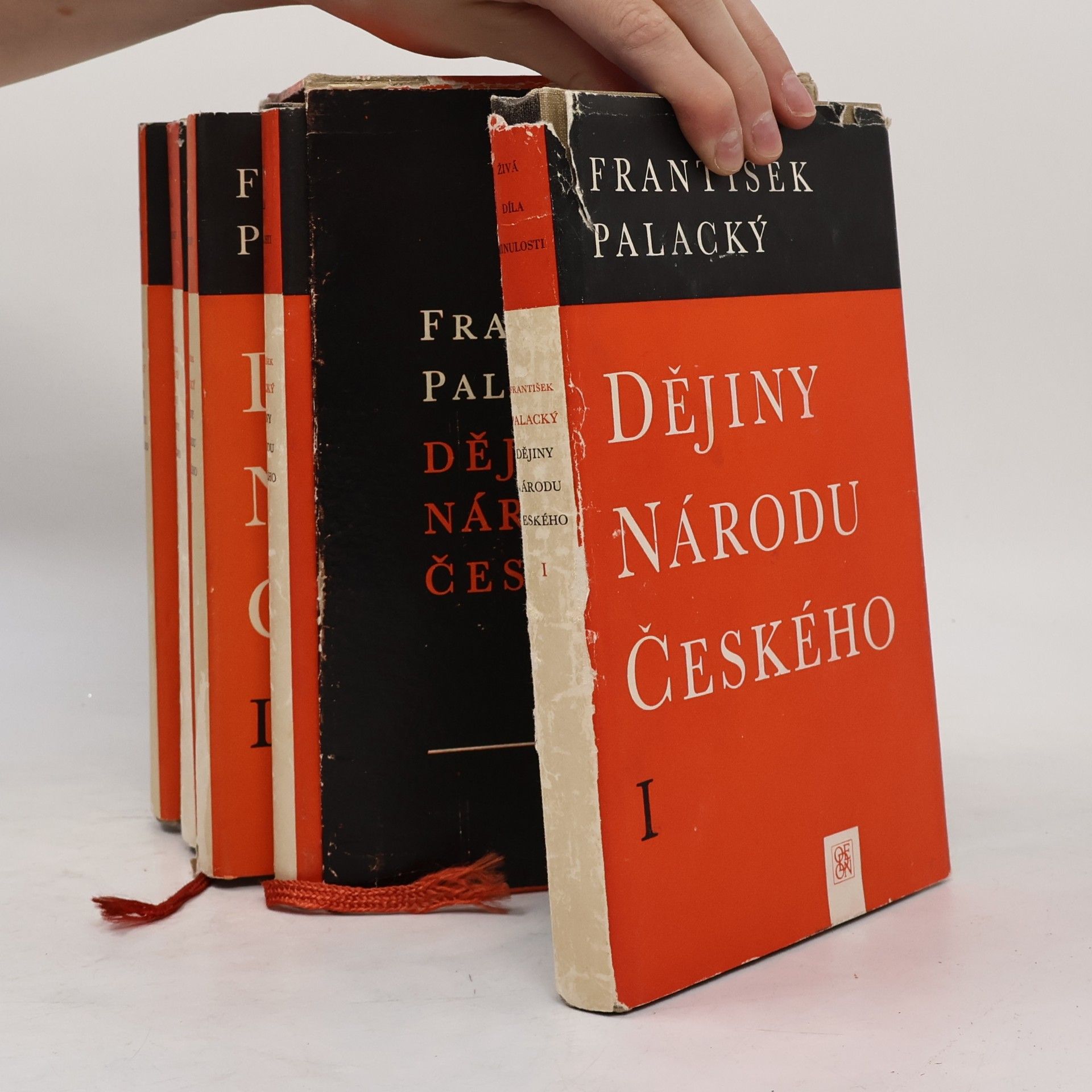 František Palacký Dějiny národu českého. Díl I.-V.