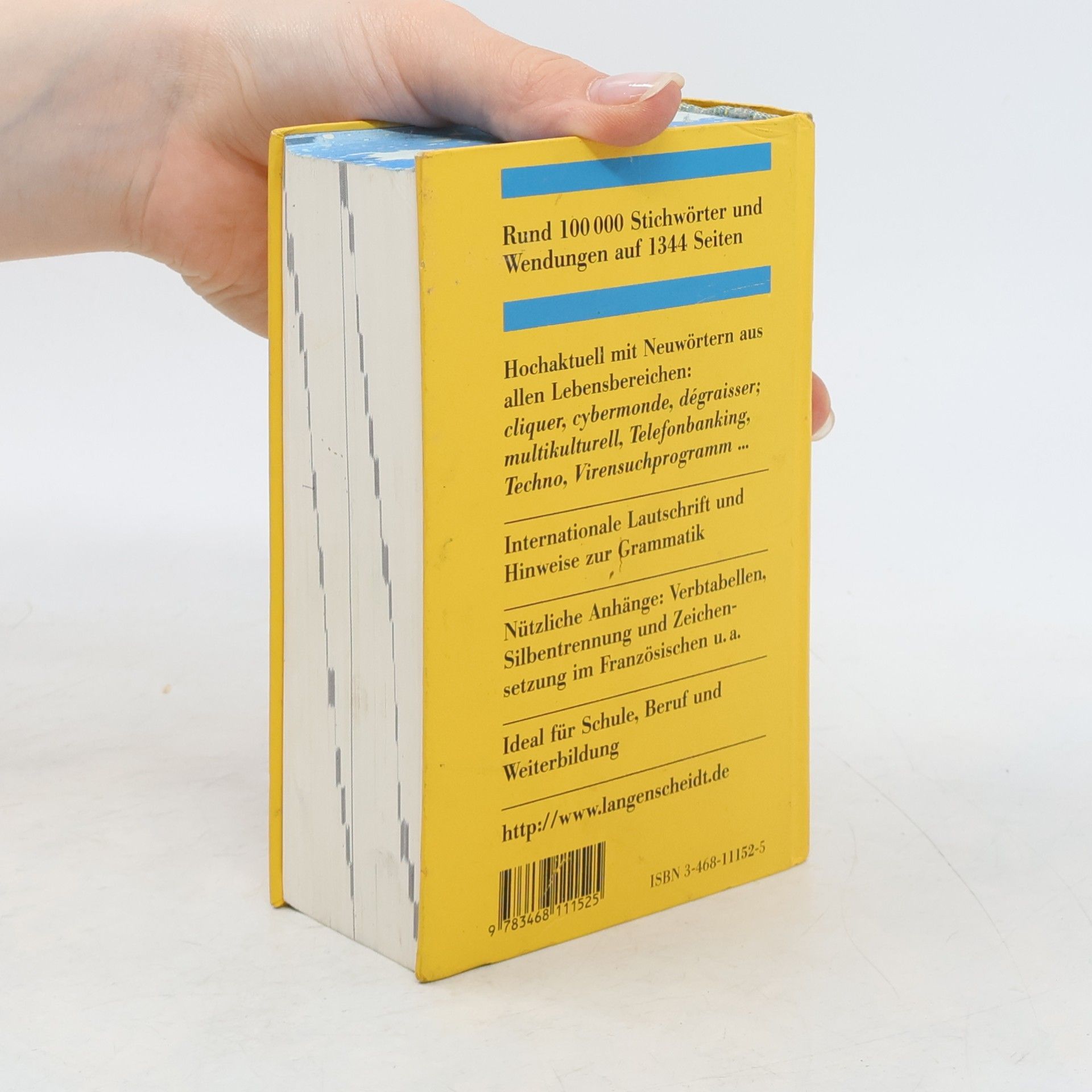 Langenscheidts Taschenwörterbuch Französisch
