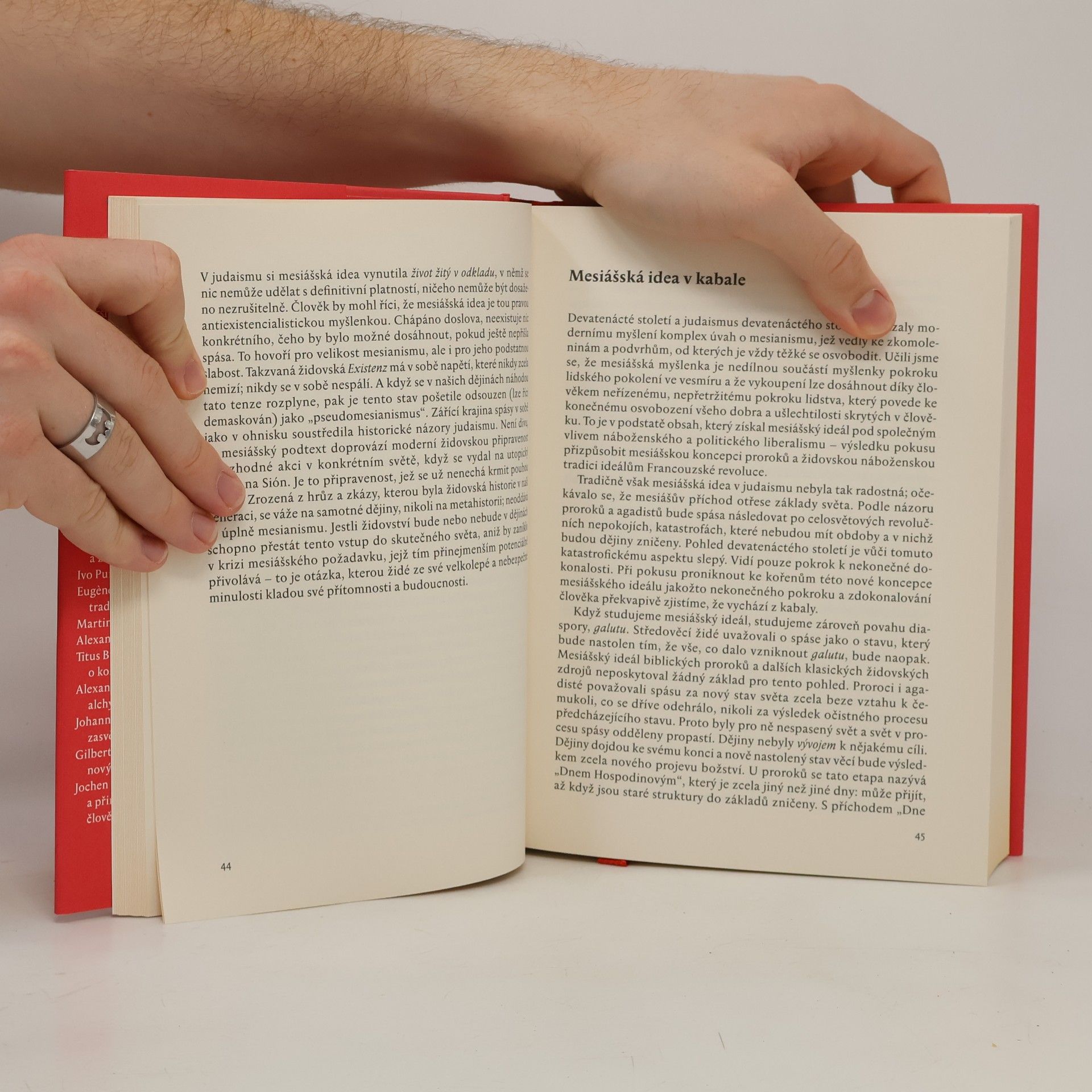 Gershom Scholem Mesiášská idea v judaismu a další eseje o židovské spiritualitě