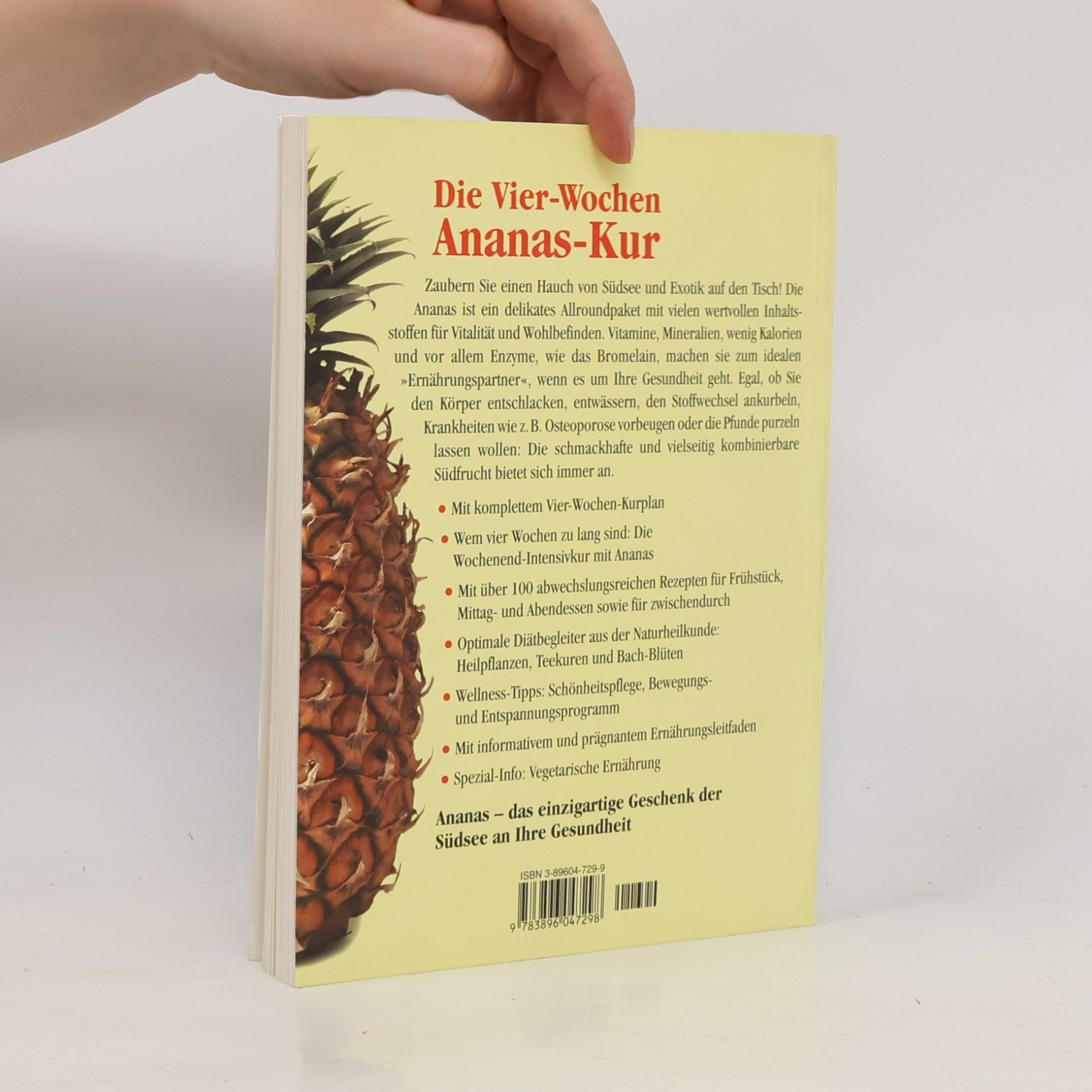 Marlene Peters Die Vier-Wochen-Ananas-Kur