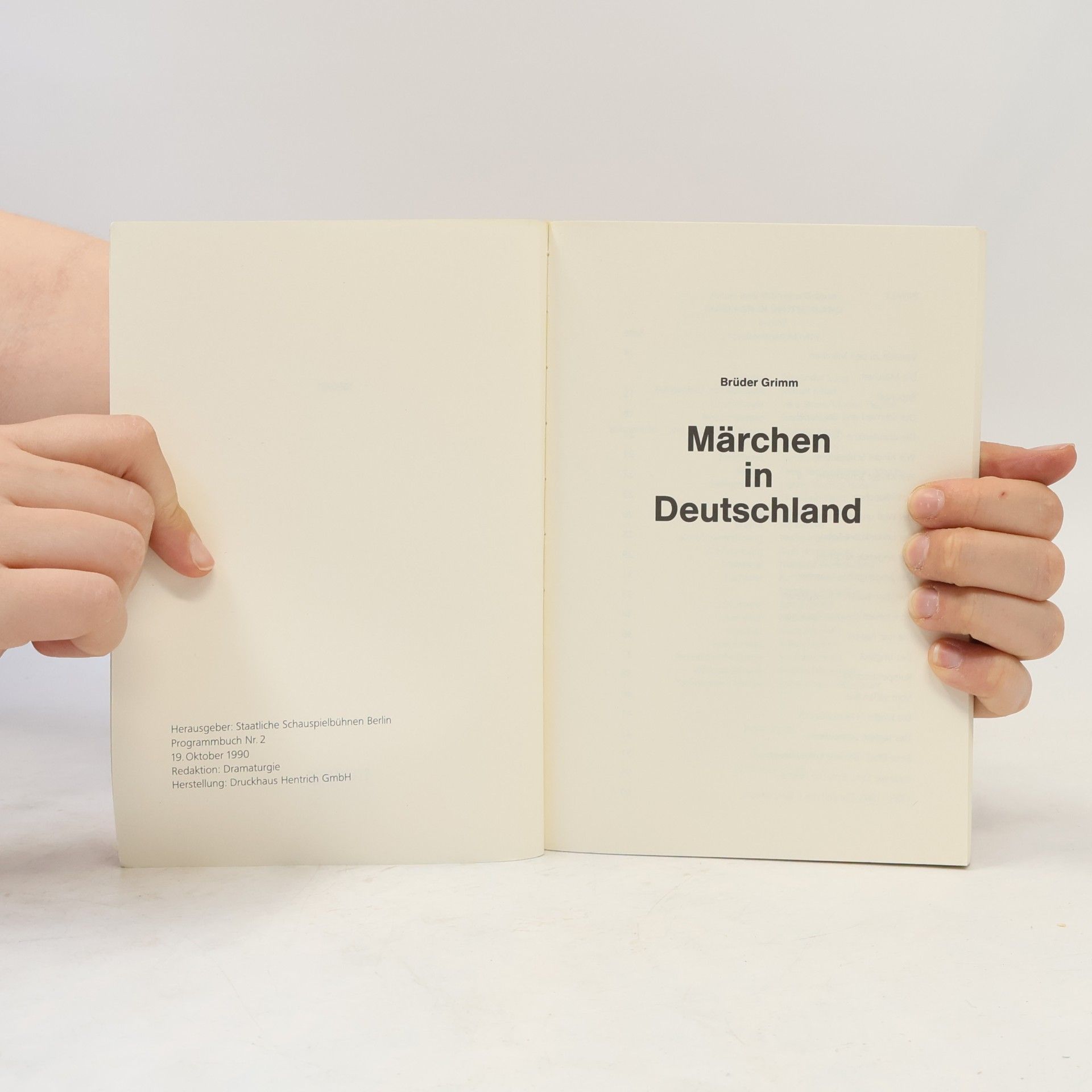 bratři Grimmové Märchen in Deutschland