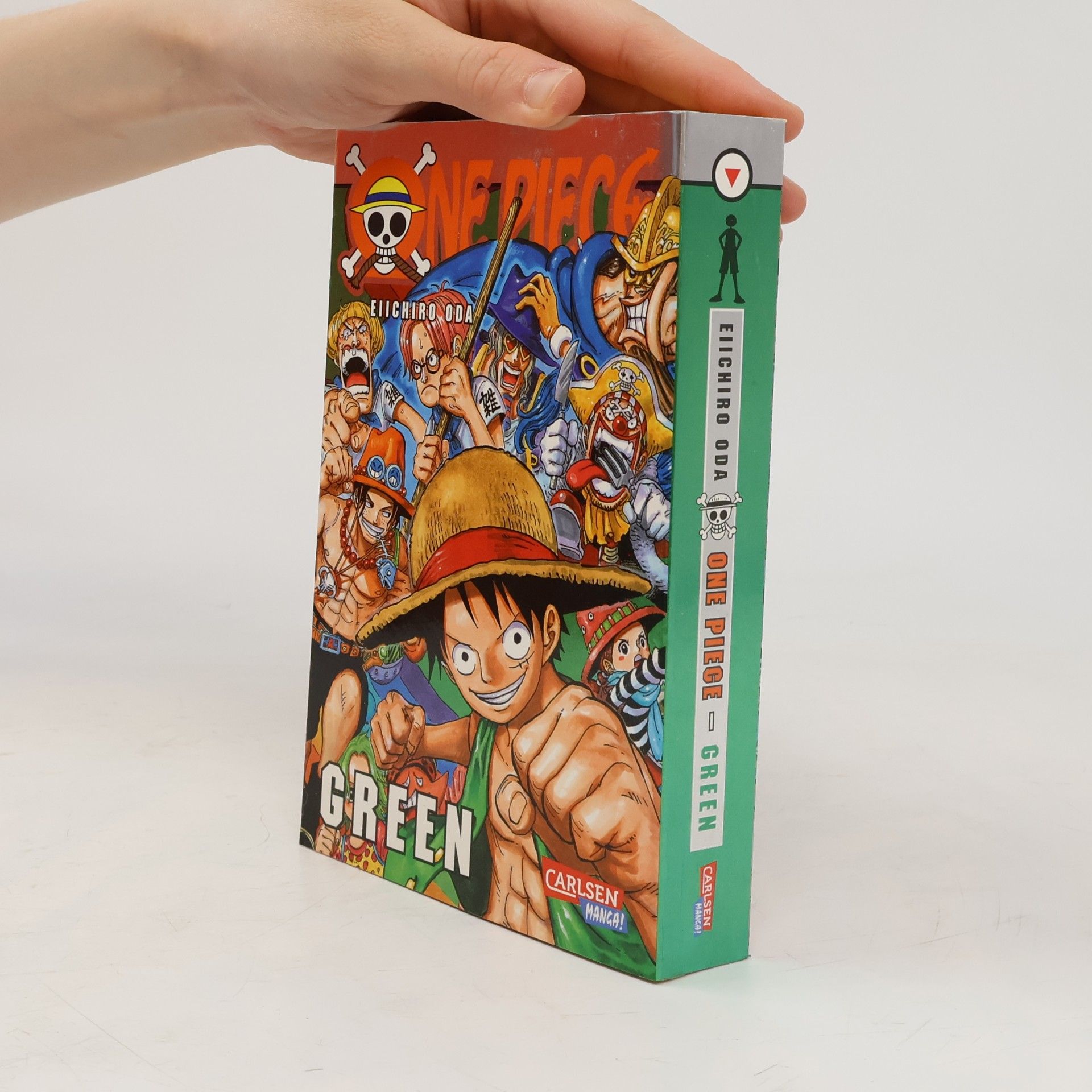 Eiichiro Oda One piece green
