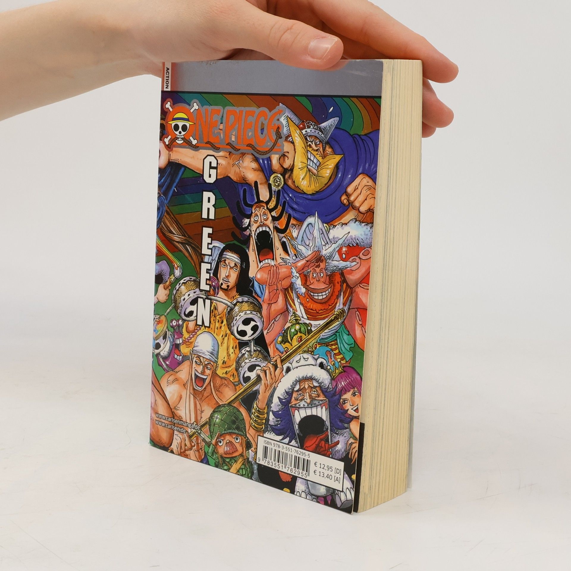 Eiichiro Oda One piece green