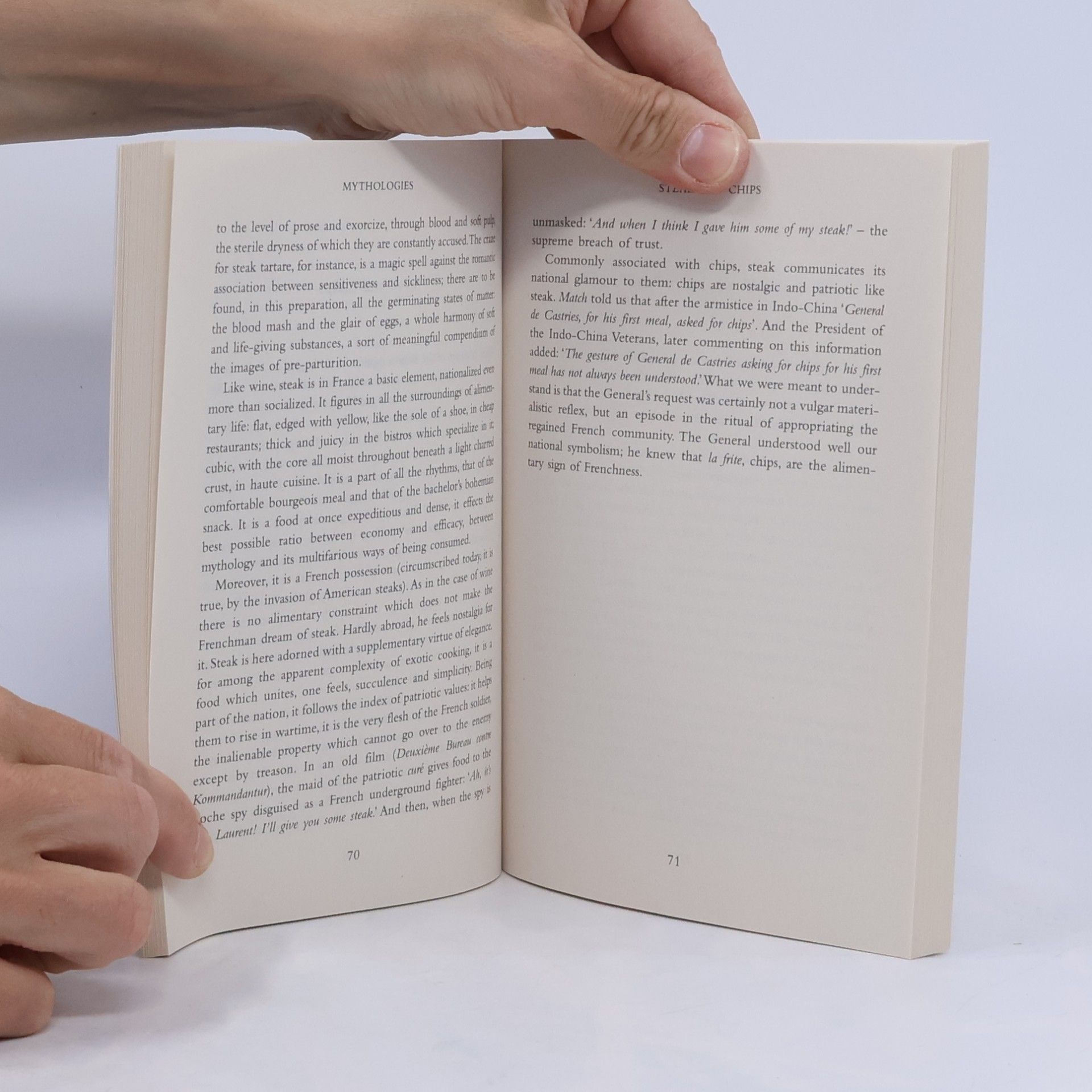 Roland Barthes Mythologies