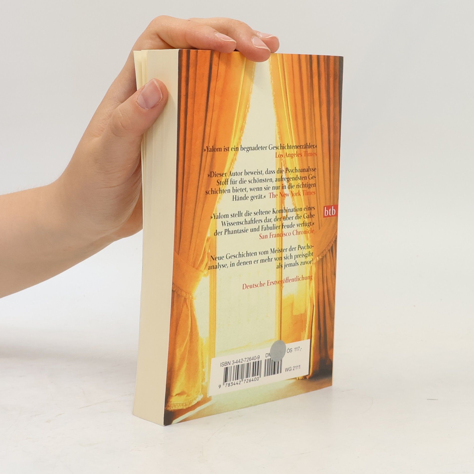 Irvin Yalom Die Reise mit Paula