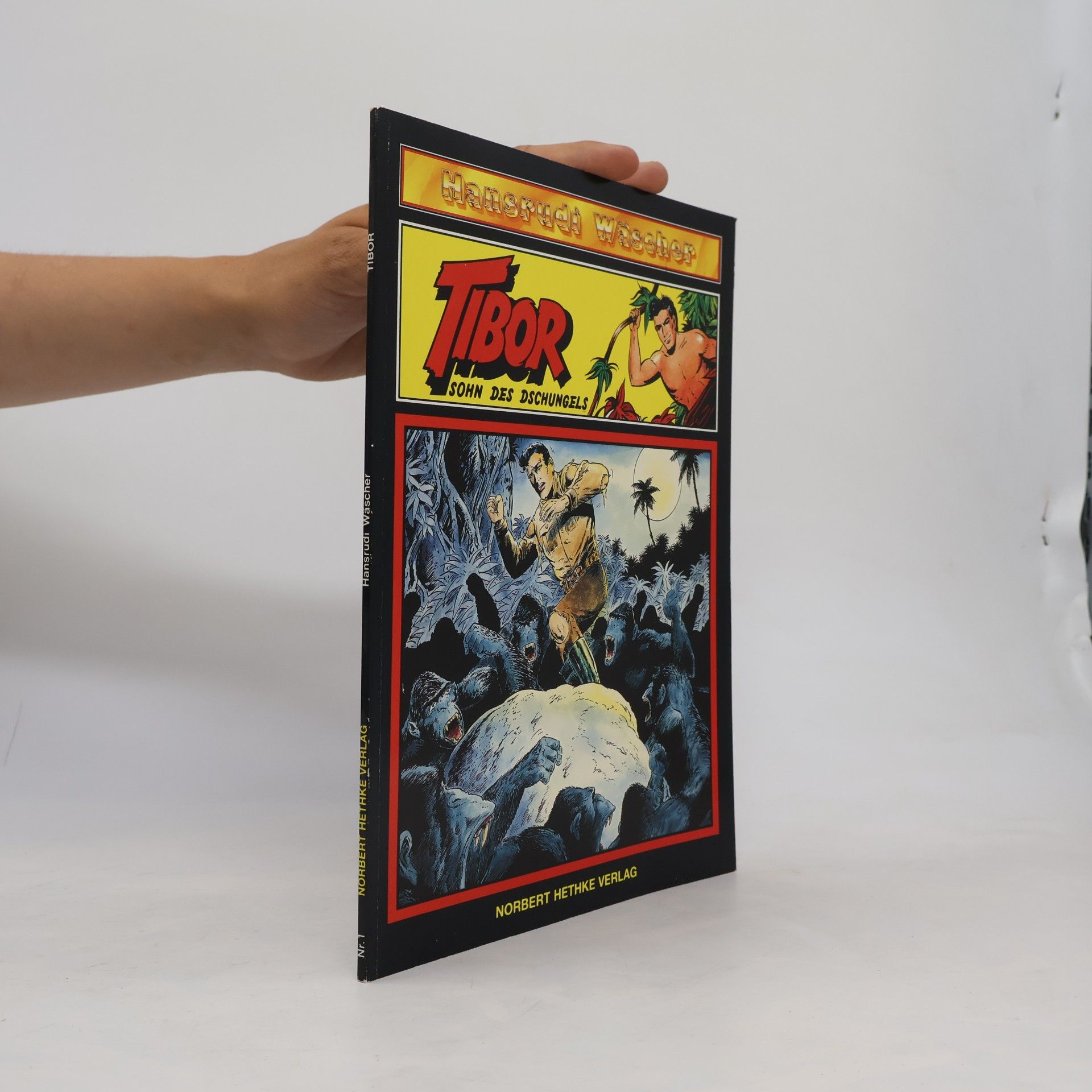 Hansrudi Wäscher Tibor Sohn des Dschungels Hardcover Sammlerausgabe