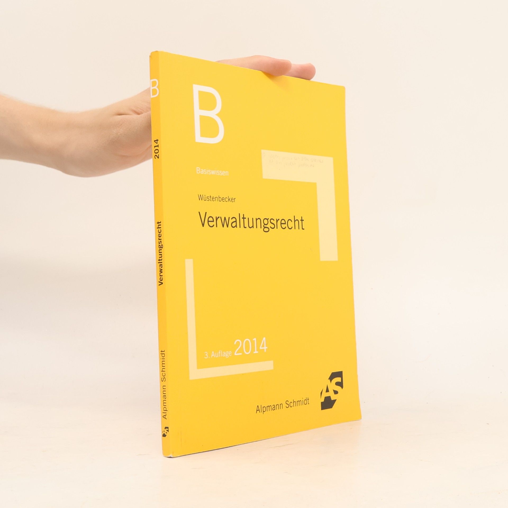 Horst Wüstenbecker Verwaltungsrecht - 3. Auflage 2014