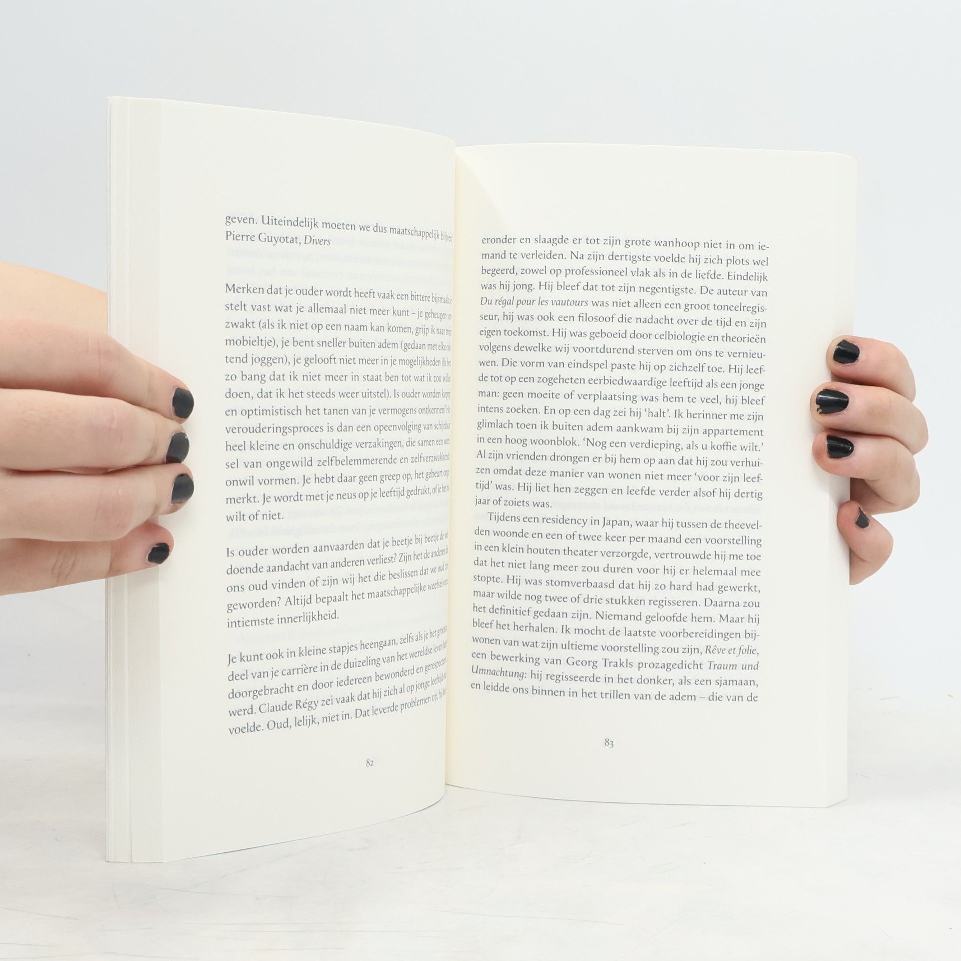 Laure Adler Davidsfonds Essays: Van oude mensen