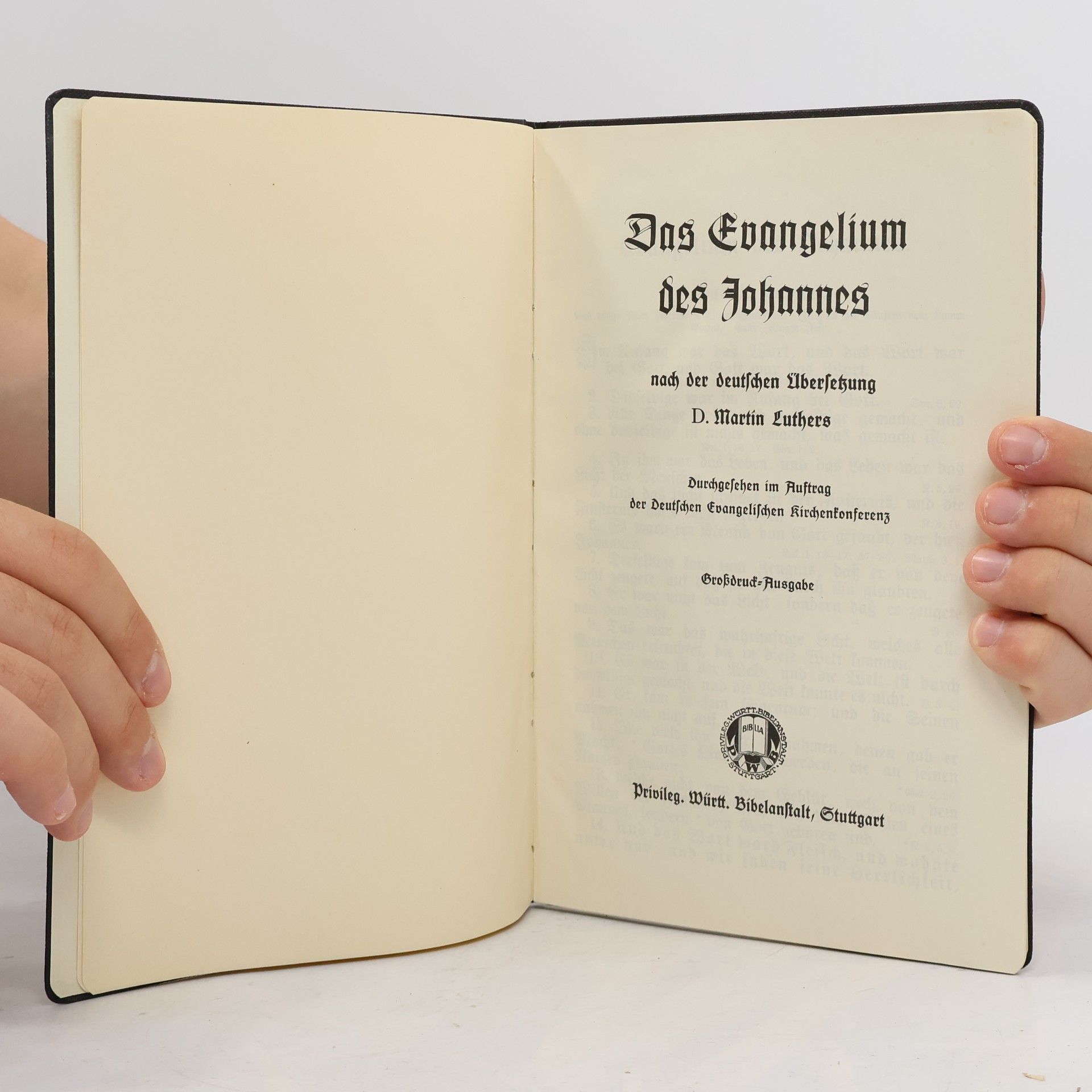 Autores varios Das Evangelium des Johannes
