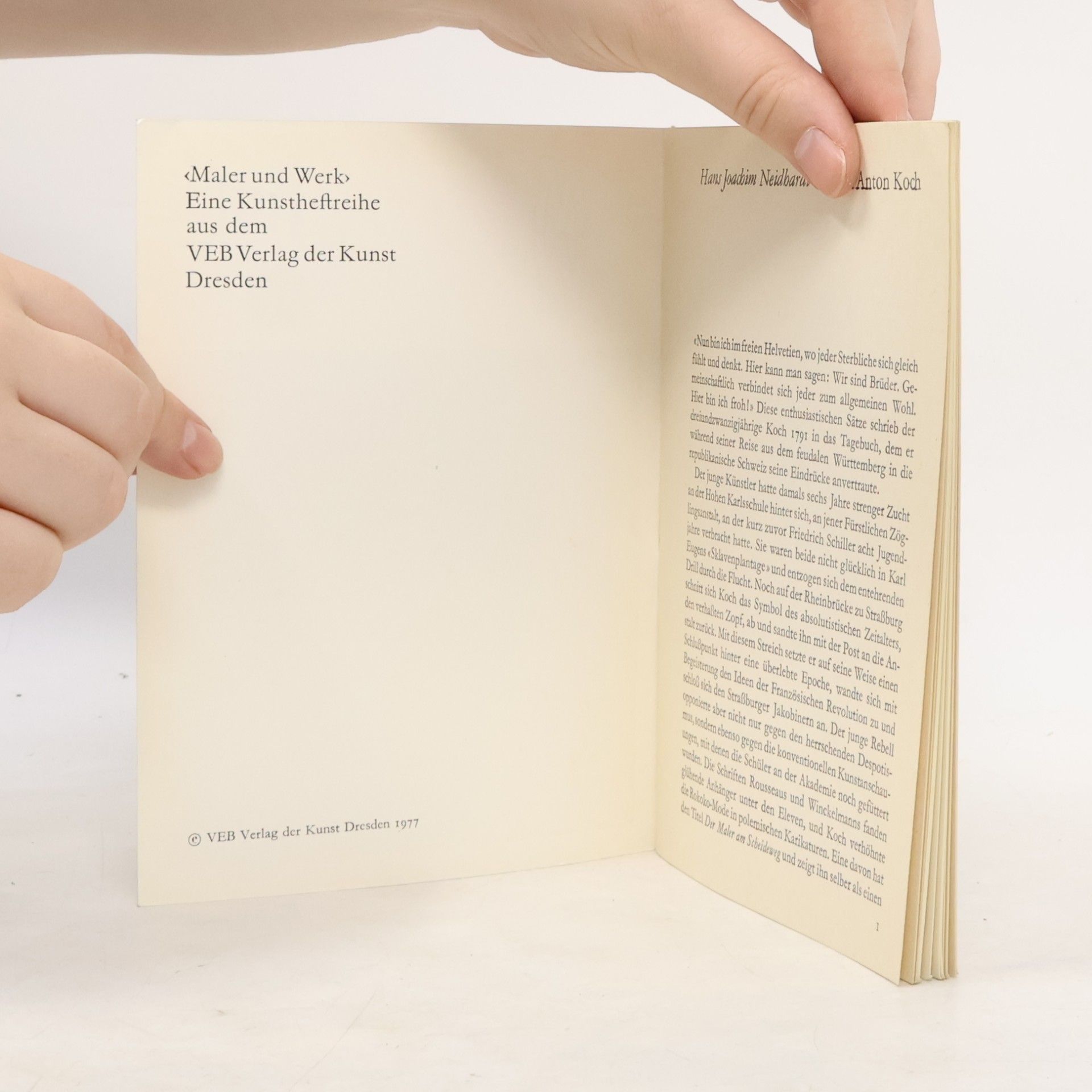 Various authors Maler und Werk. Koch