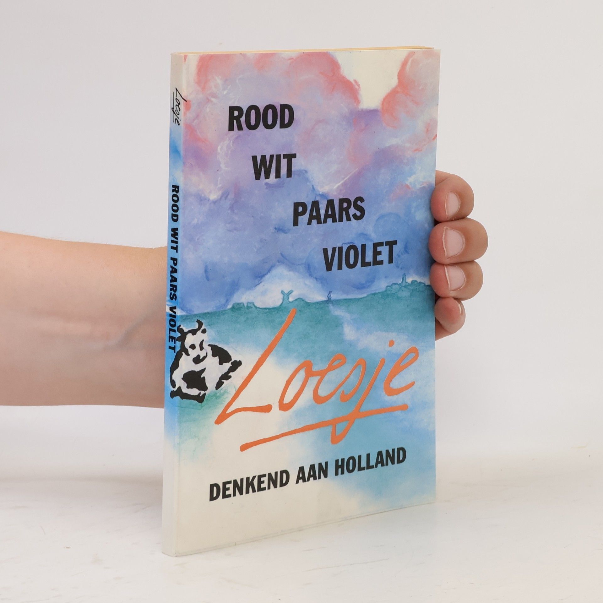 Loesje Rood wit paars violet