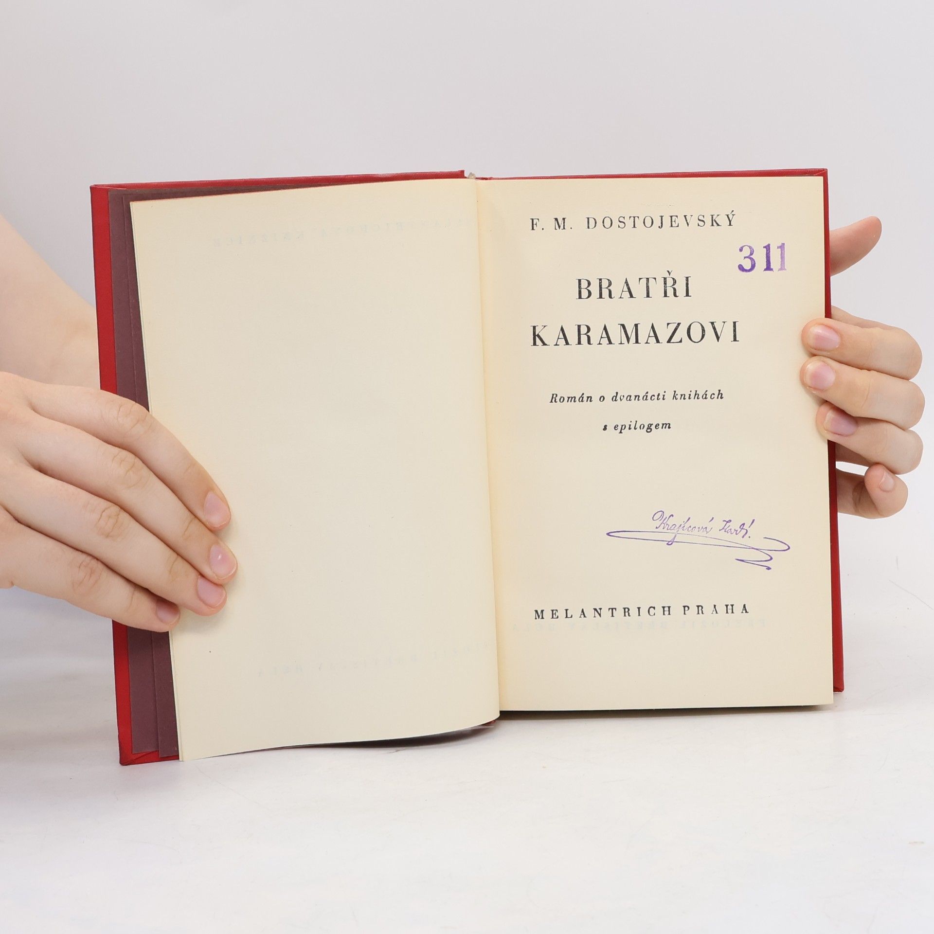 Fyodor Dostoyevsky Bratři Karamazovi. Díl III.