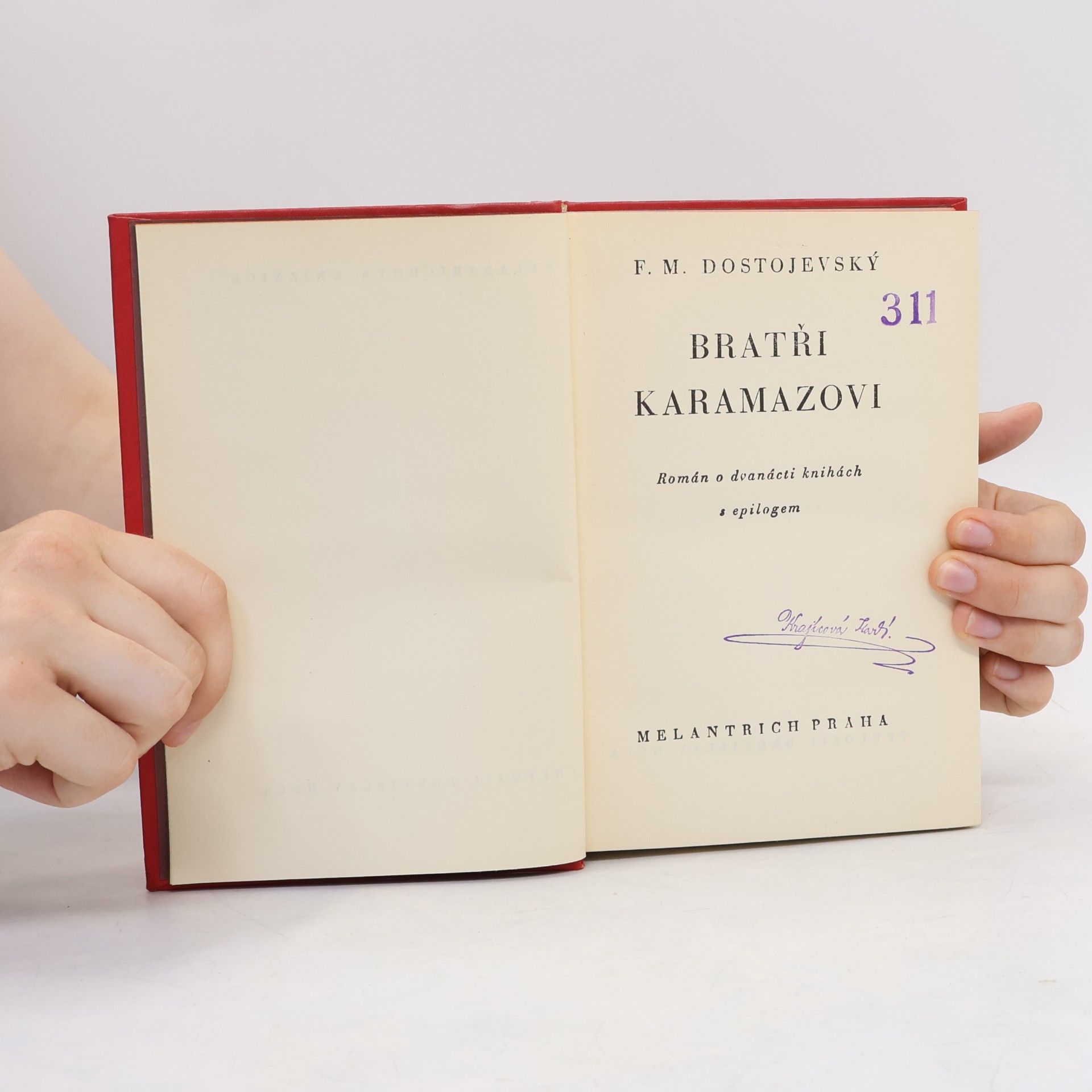 Fyodor Dostoyevsky Bratři Karamazovi. Díl III.