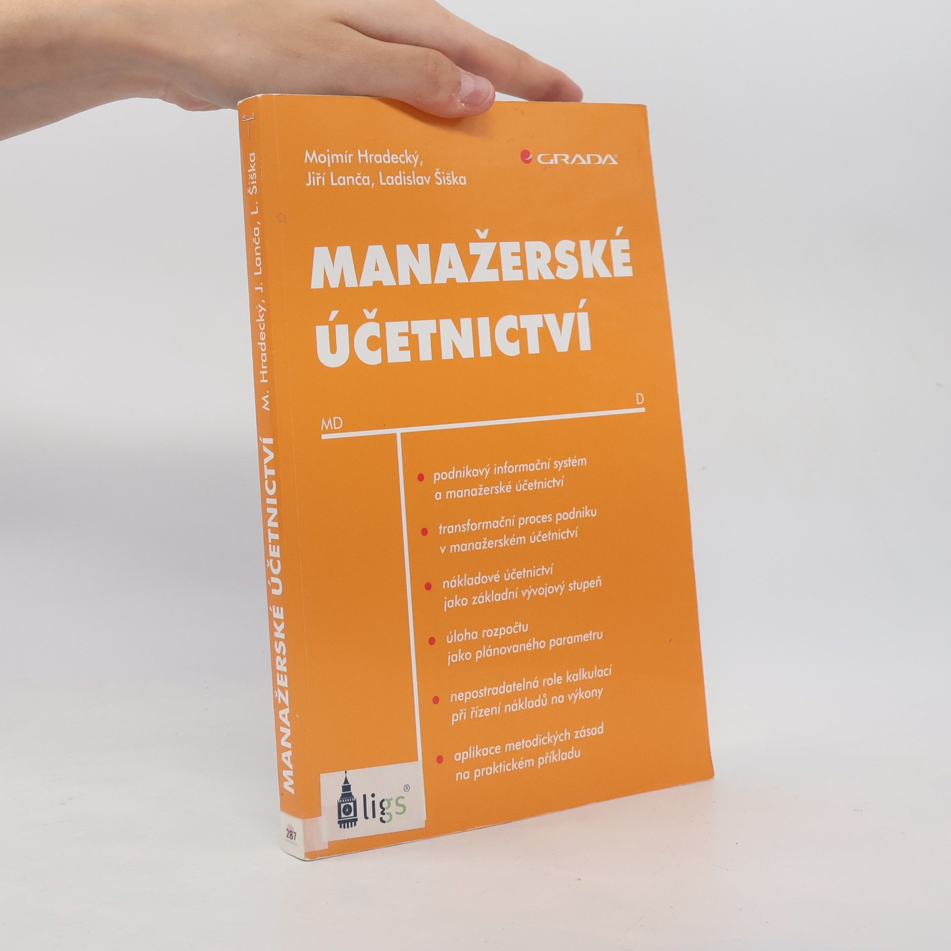 Jiří Lanča Manažerské účetnictví