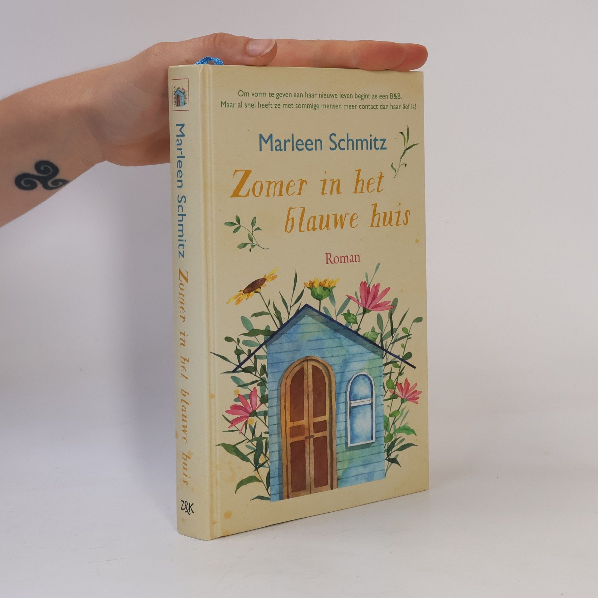 Marleen Schmitz & Andreas Zomer in het blauwe huis