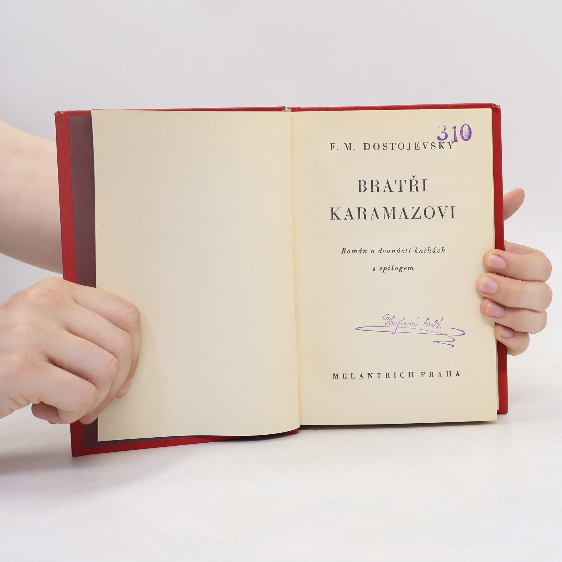 Fyodor Dostoyevsky Bratři Karamazovi II.