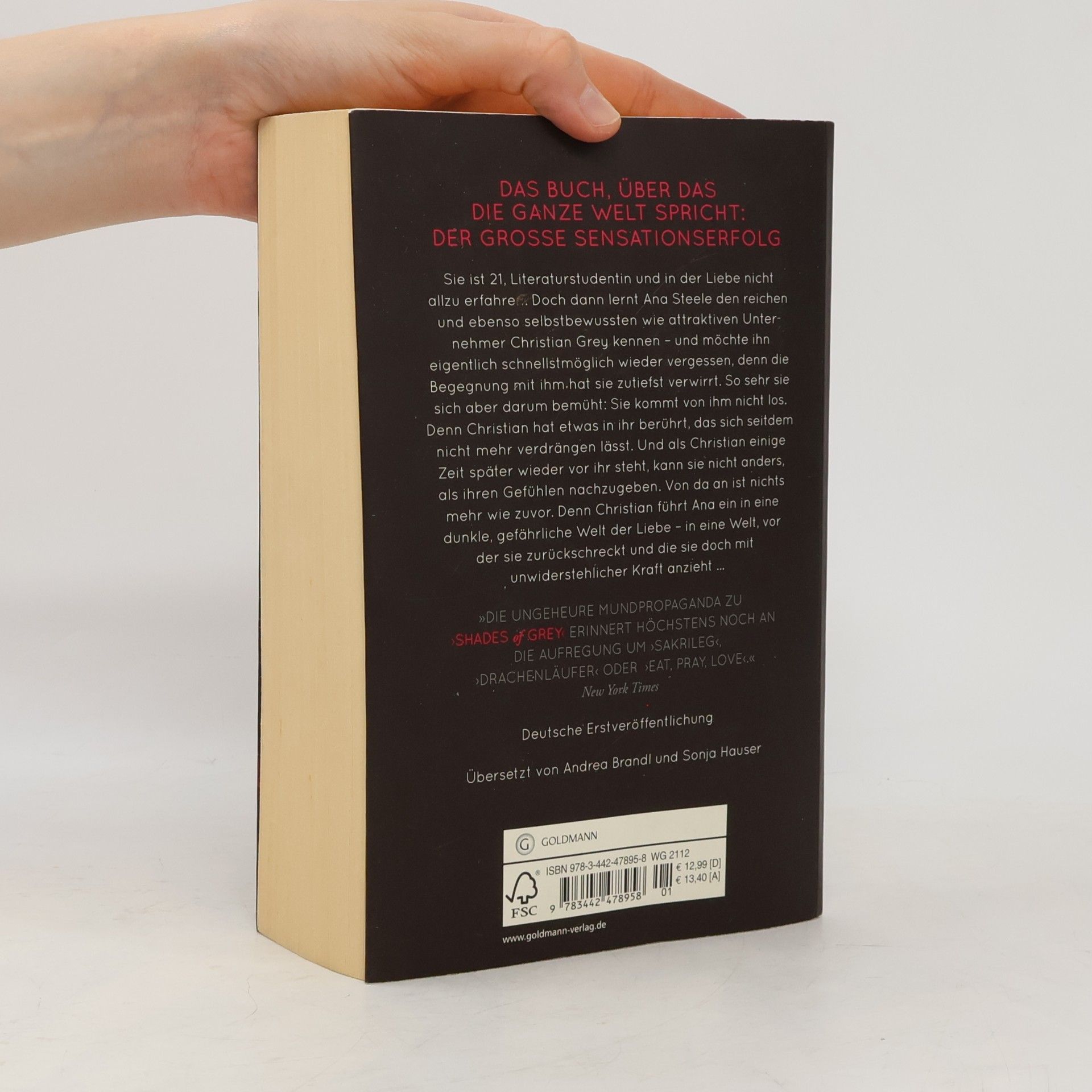 E. L. James Shades of Grey. Geheimes Verlangen