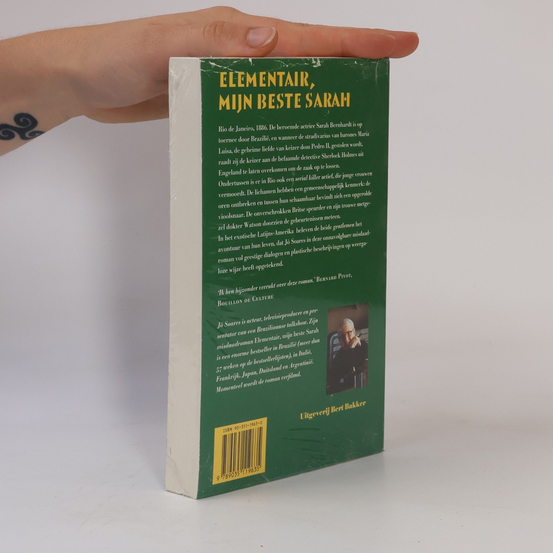 Jô Soares Elementair, mijn beste Sarah!