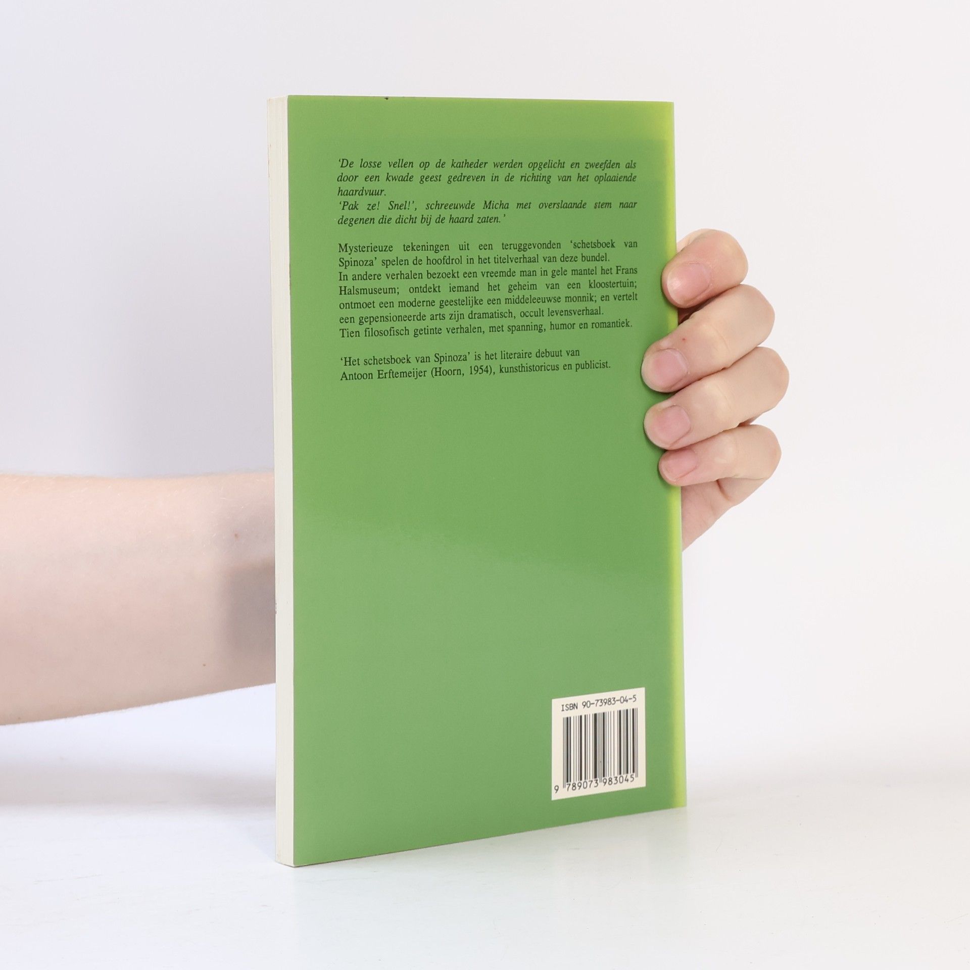 Antoon Erftemeijer Het schetsboek van Spinoza en andere verhalen