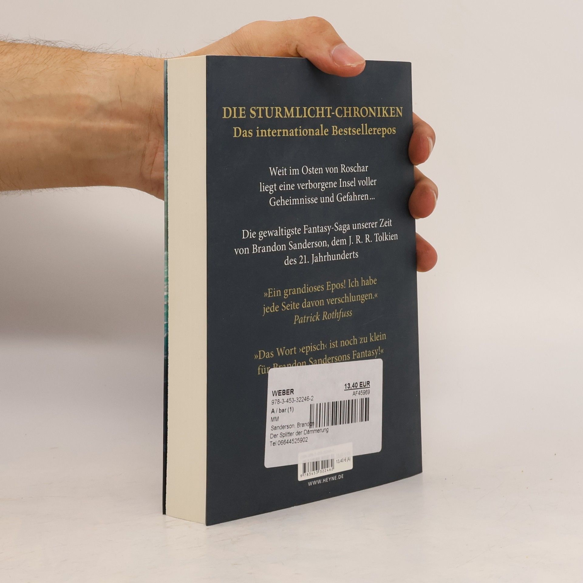 Brandon Sanderson Der Splitter der Dämmerung