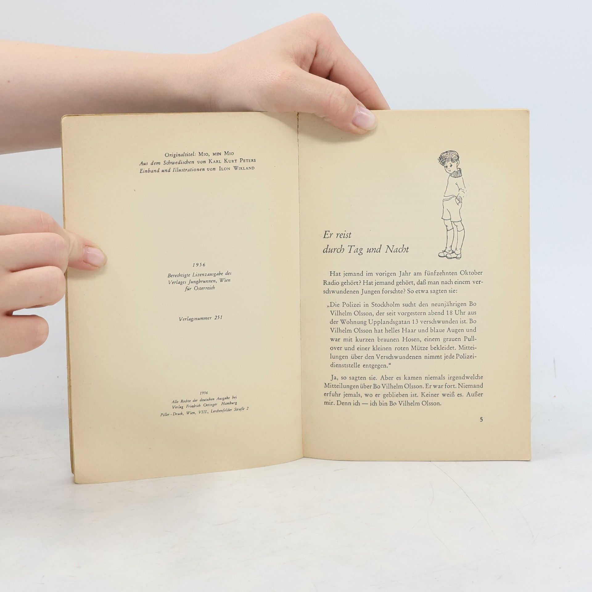 Astrid Lindgren Mio, mein Mio