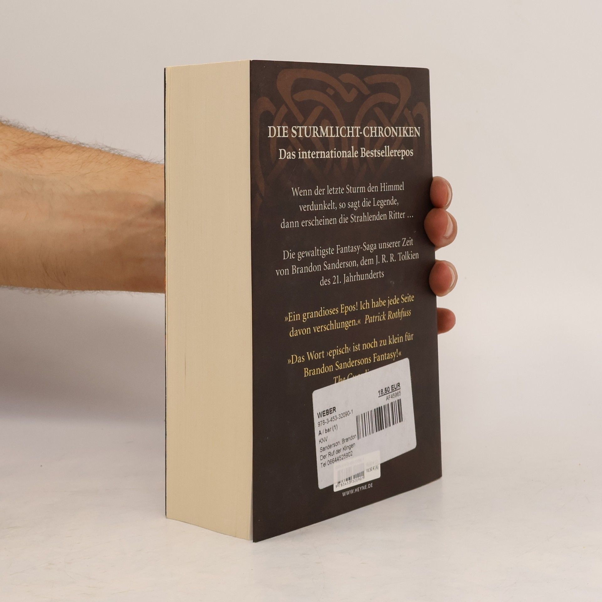 Brandon Sanderson Der Ruf der Klingen