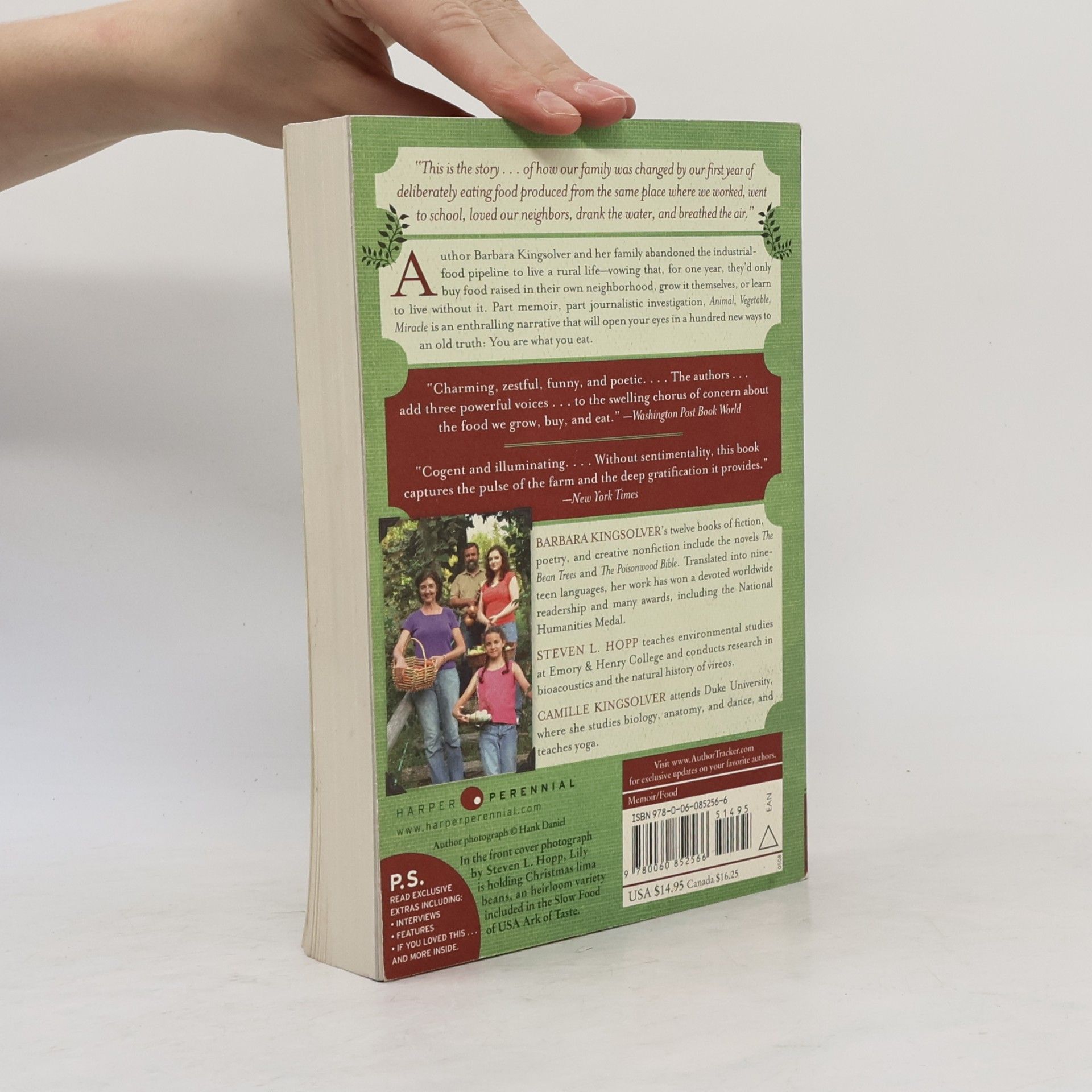 Barbara Kingsolver Animal, Vegetable, Miracle