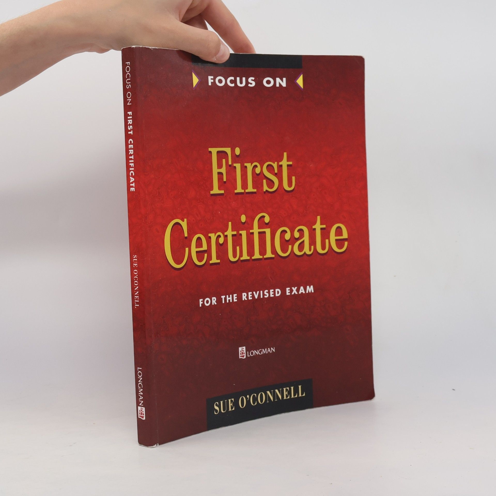 Sue O. Connell Focus on first certificate