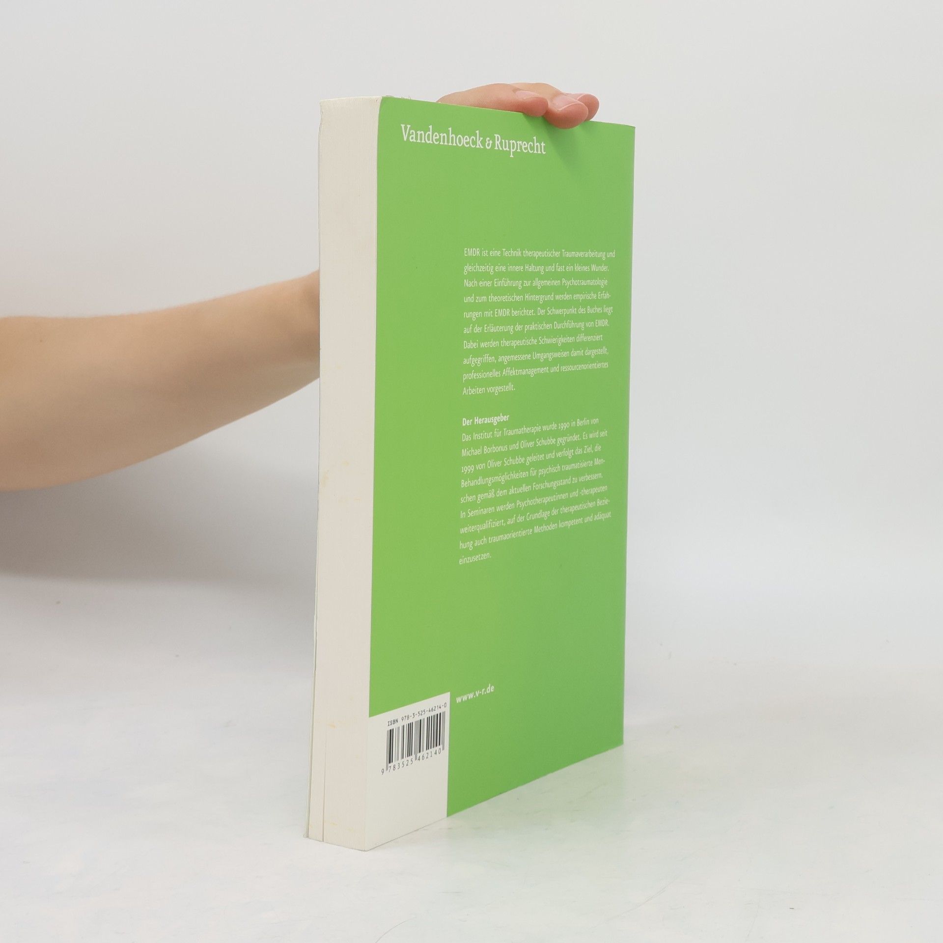Oliver Schubbe Traumatherapie Mit Emdr. Ein Handbuch Fur Die Ausbildung
