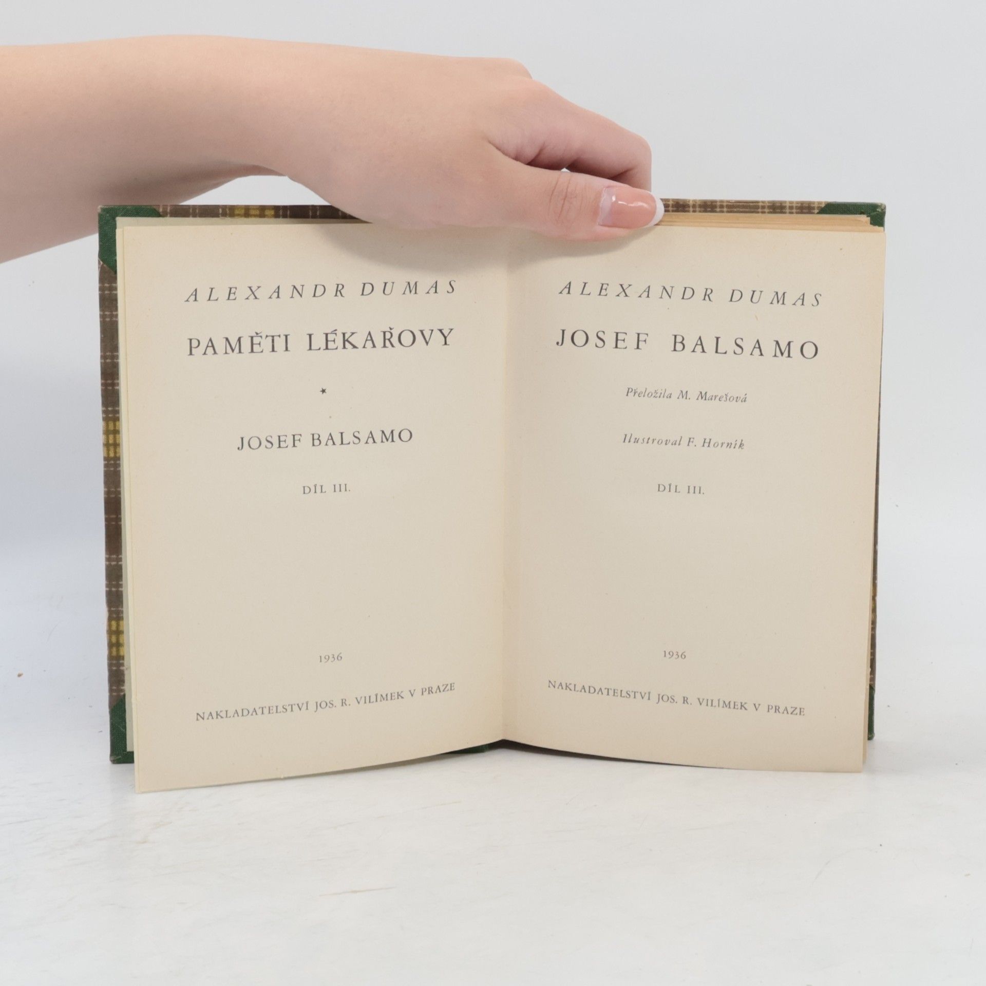Alexandre Dumas starší Paměti lékařovy. Josef Balsamo III.