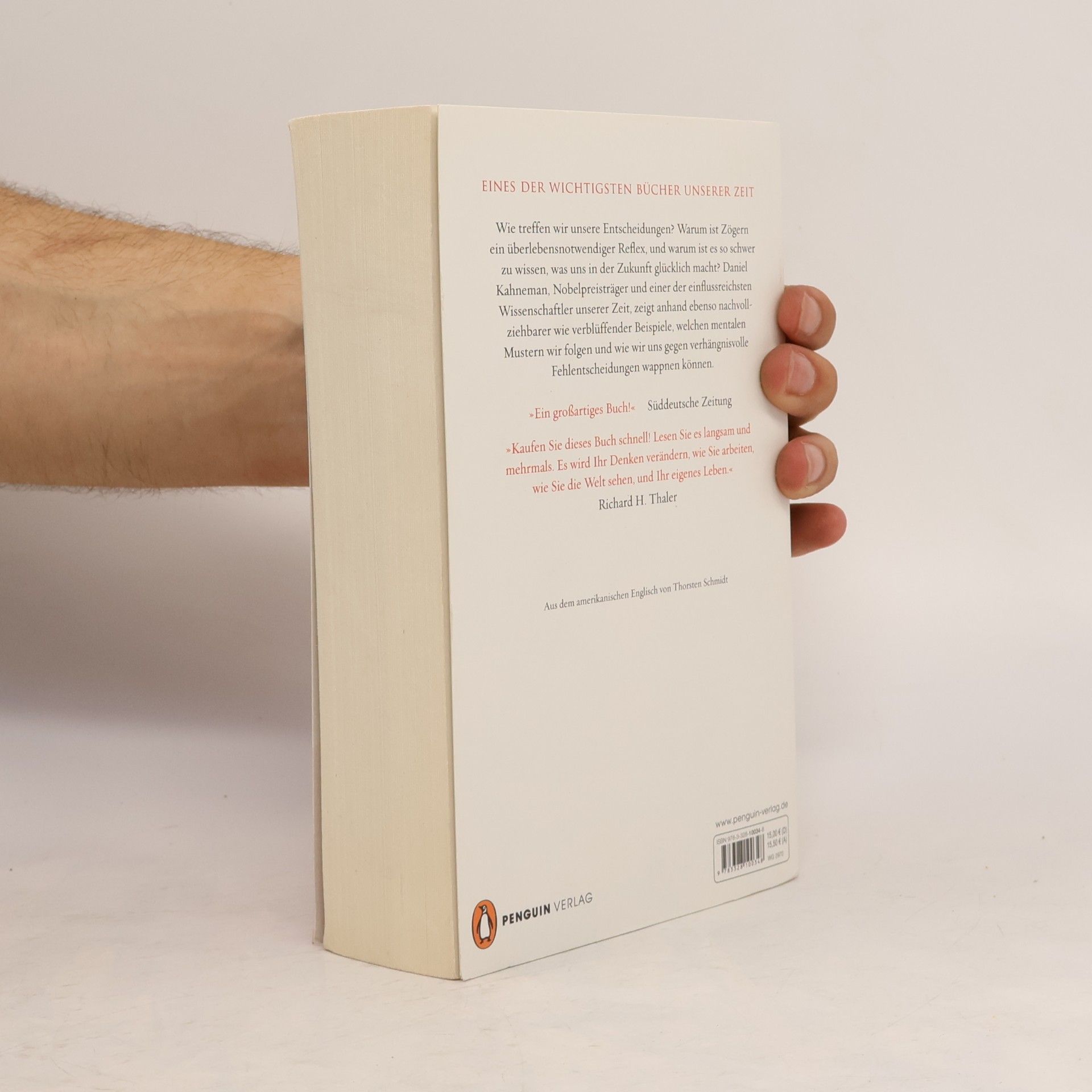 Daniel Kahneman Schnelles Denken, langsames Denken